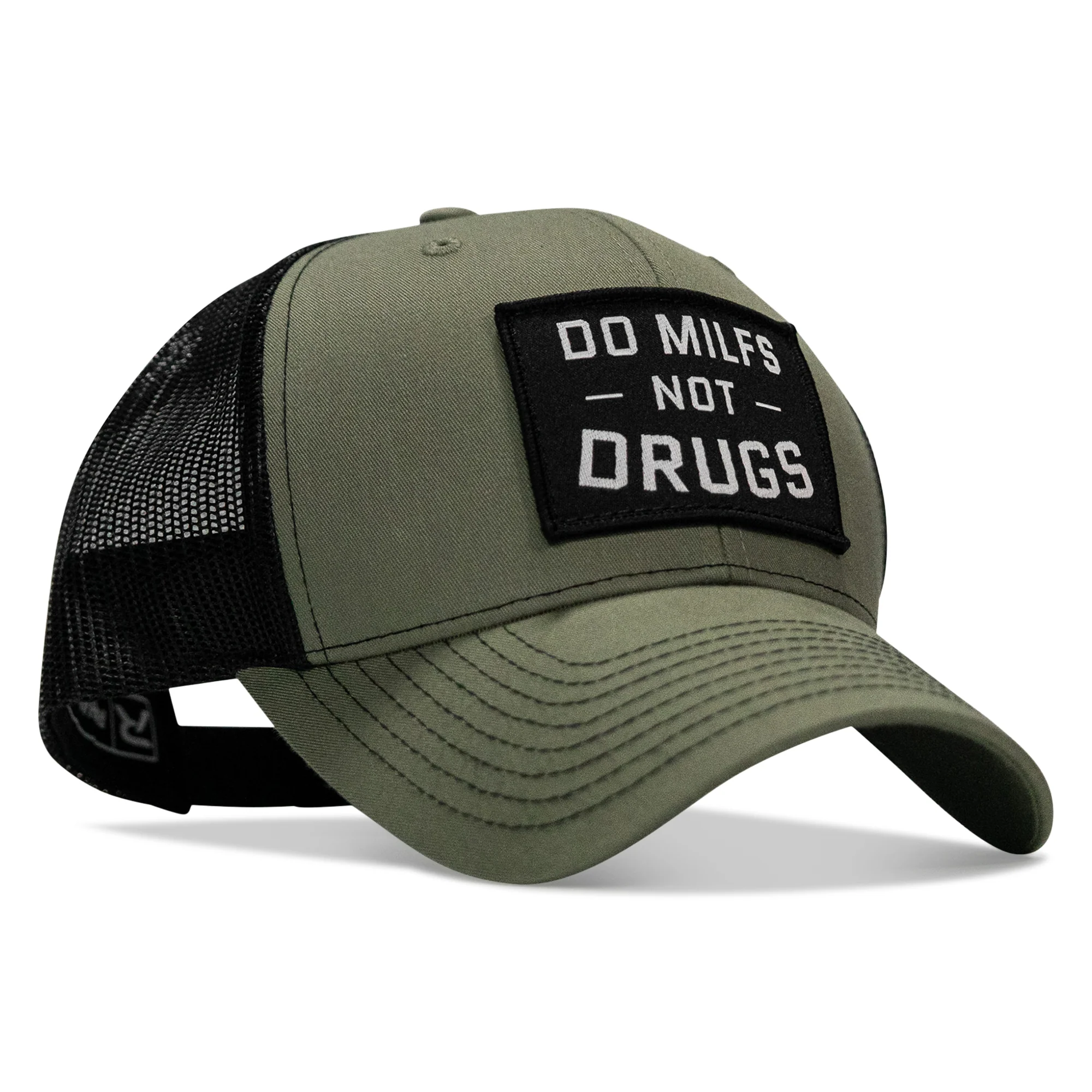 Do Milfs. Not Drugs. Patch Snapback HAT - Image 32
