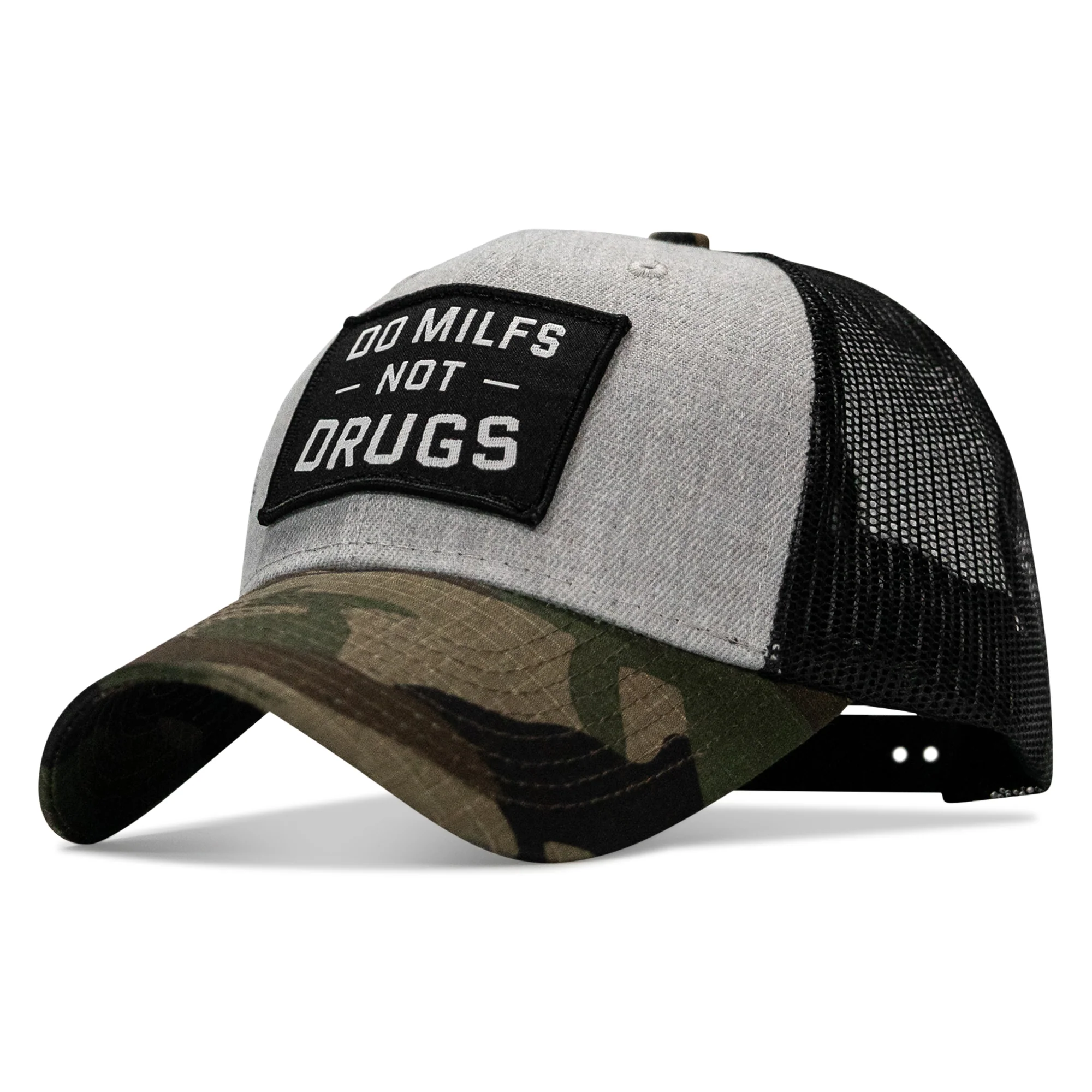 Do Milfs. Not Drugs. Patch Snapback HAT - Image 36