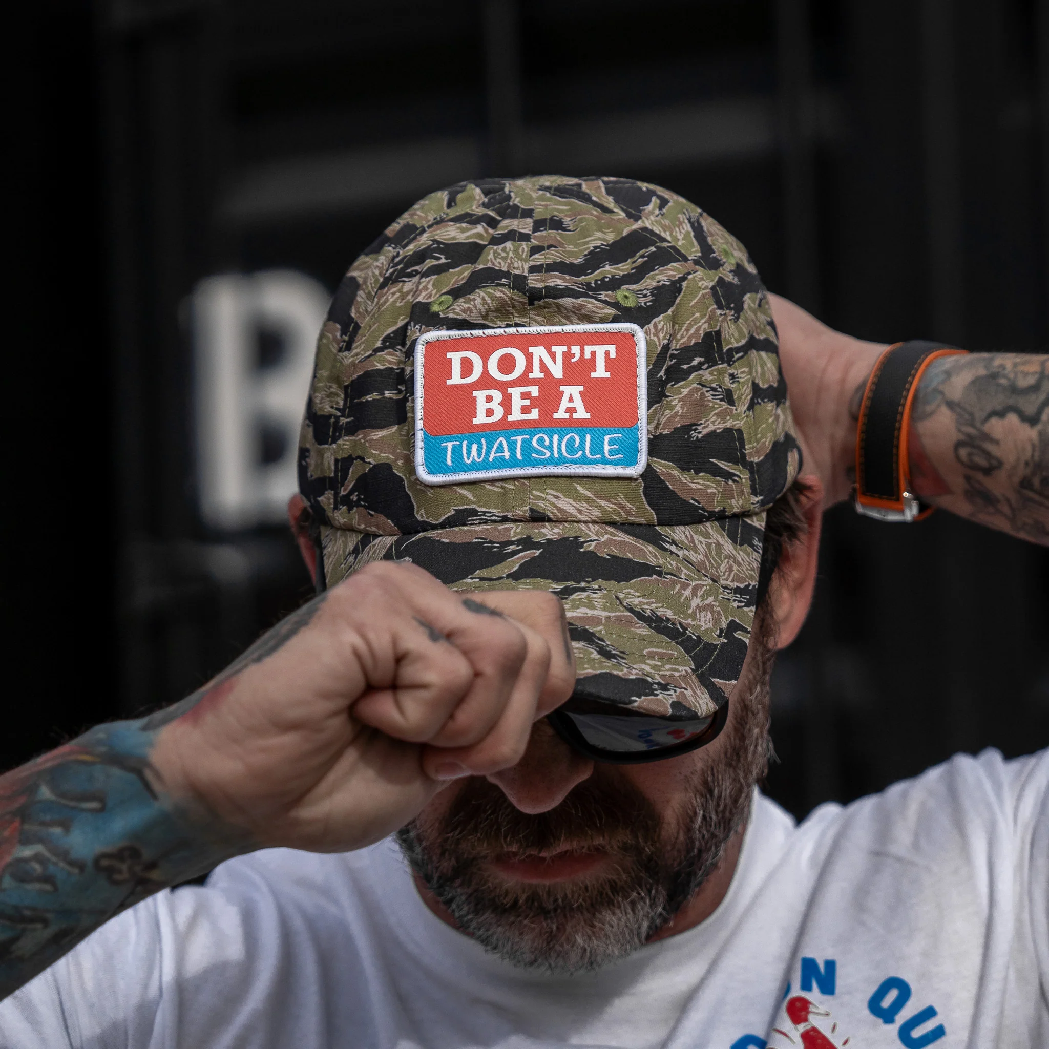 Don't Be A Twatsicle Patch Ripstop Mesh Snapback Hat - Image 41