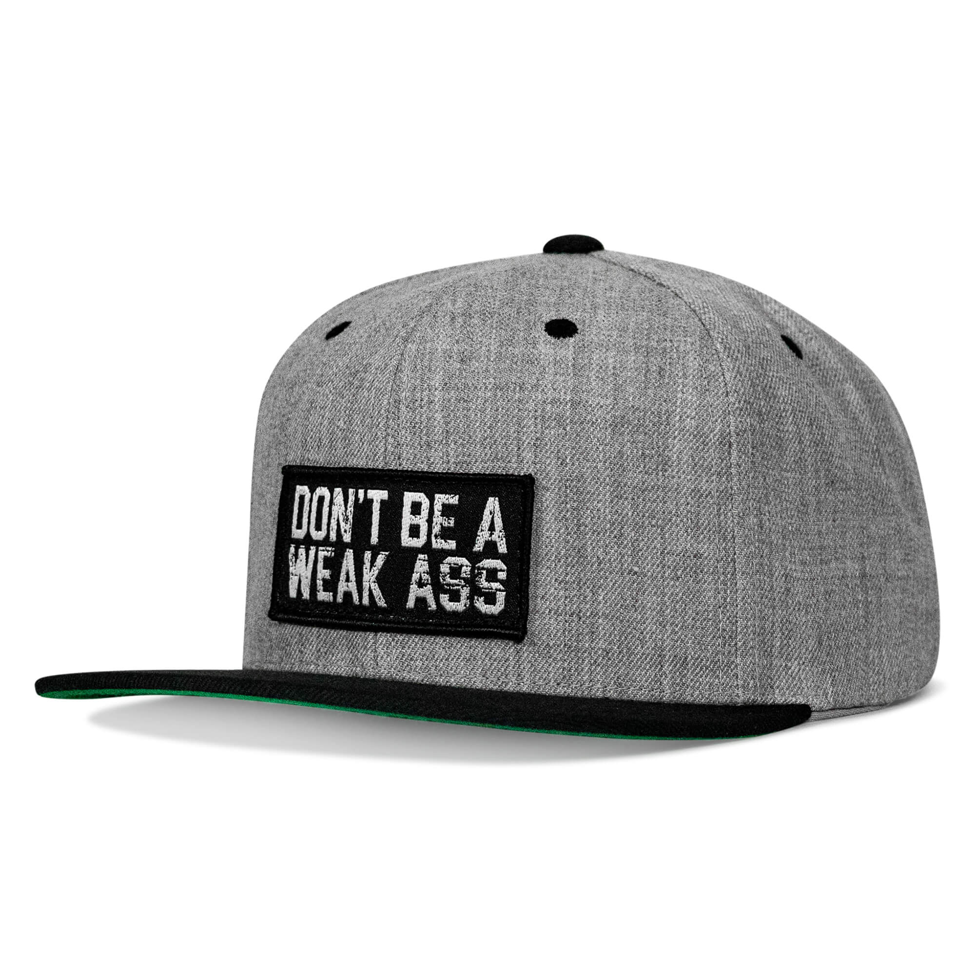 Don't Be A Weak Ass FlatBill SnapBack Hat - Image 7