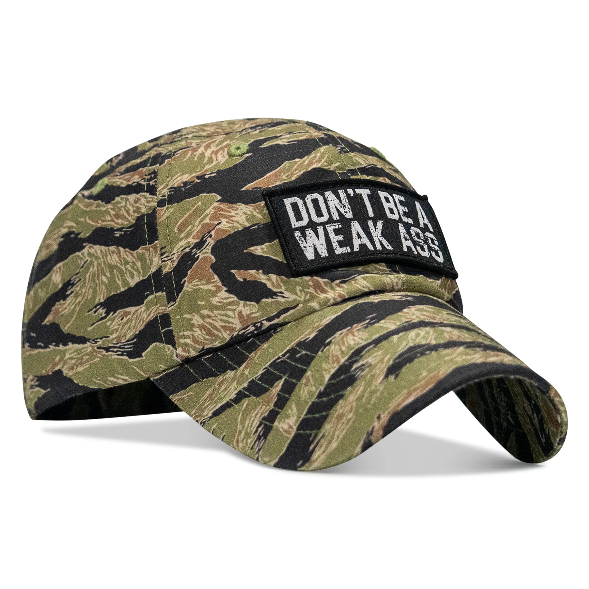 Don't Be A Weak Ass Patch Tactical Ripstop Mesh Snapback Hat - Image 46