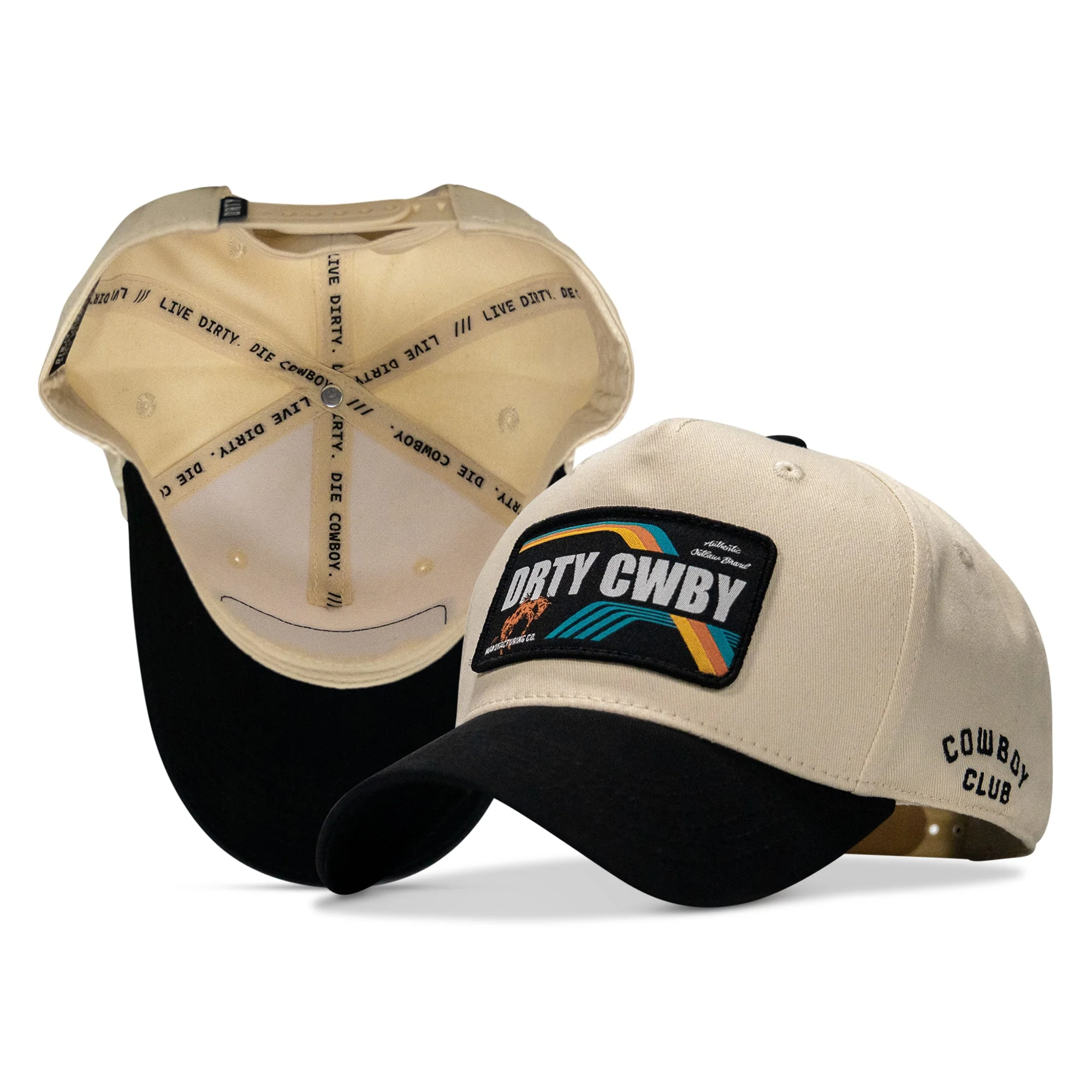 Drty Cwby Bronco | Support Blue Collar Patch Snapback - Image 11