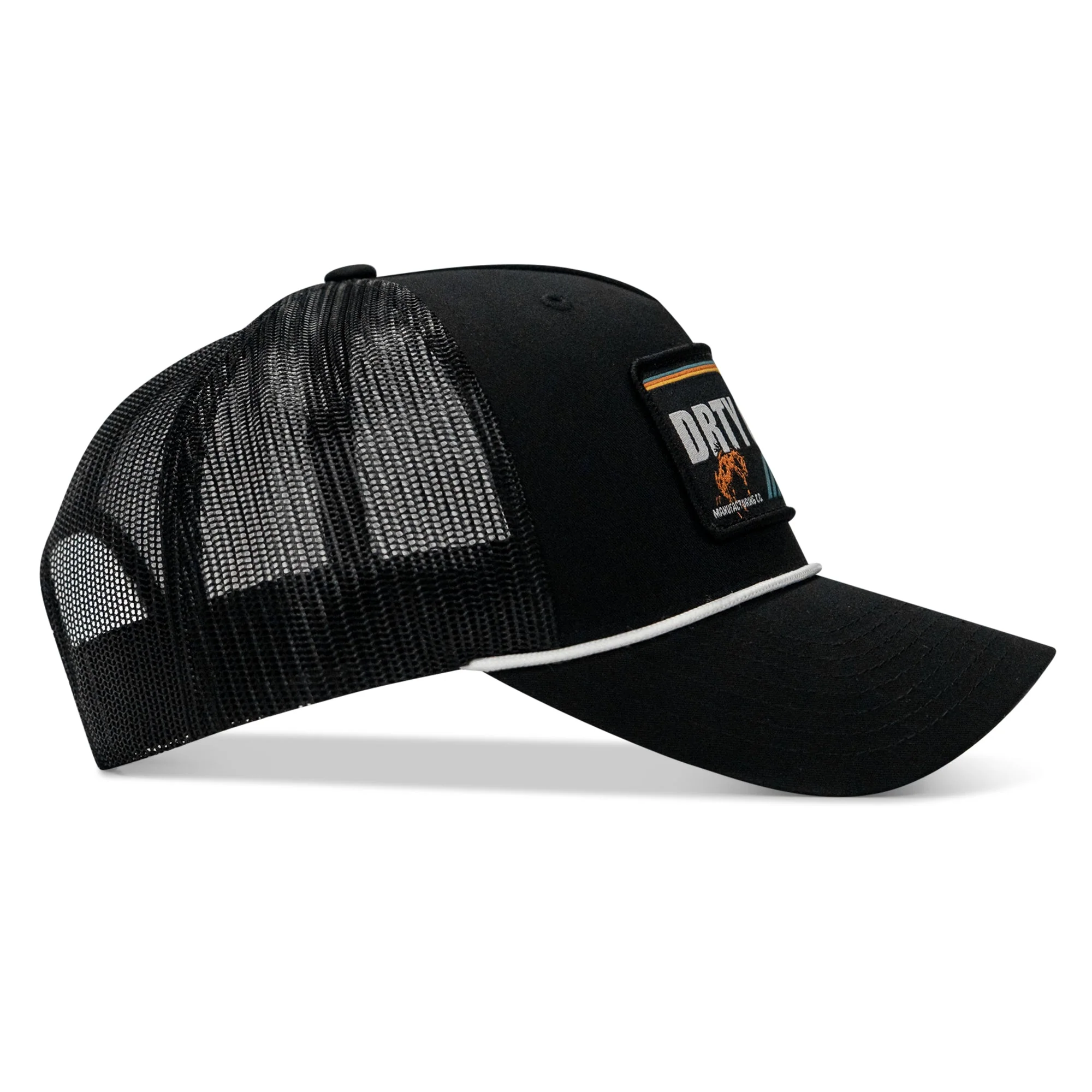 DRTYCWBY Vintage Bronco Patch Rope Snapback Hat - Image 4