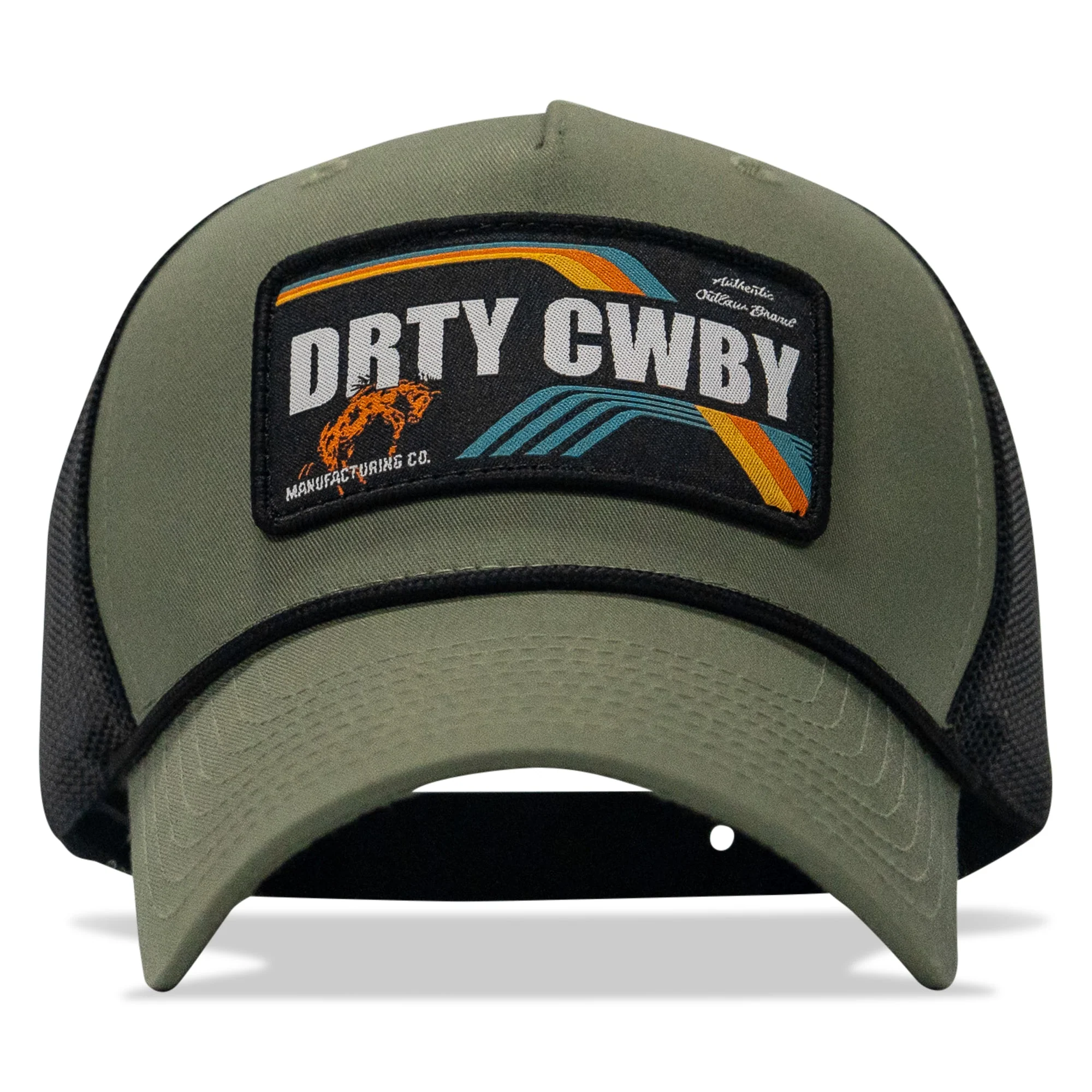 DRTYCWBY Vintage Bronco Patch Rope Snapback Hat - Image 6