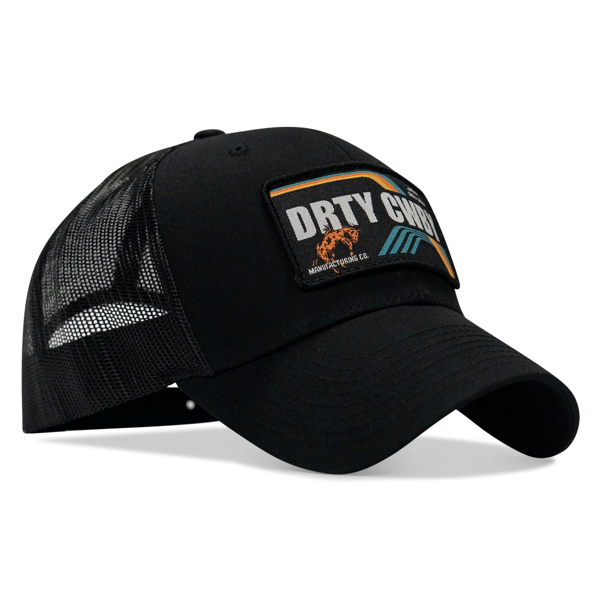DRTYCWBY Vintage Bronco Patch Snapback Hat - Image 2