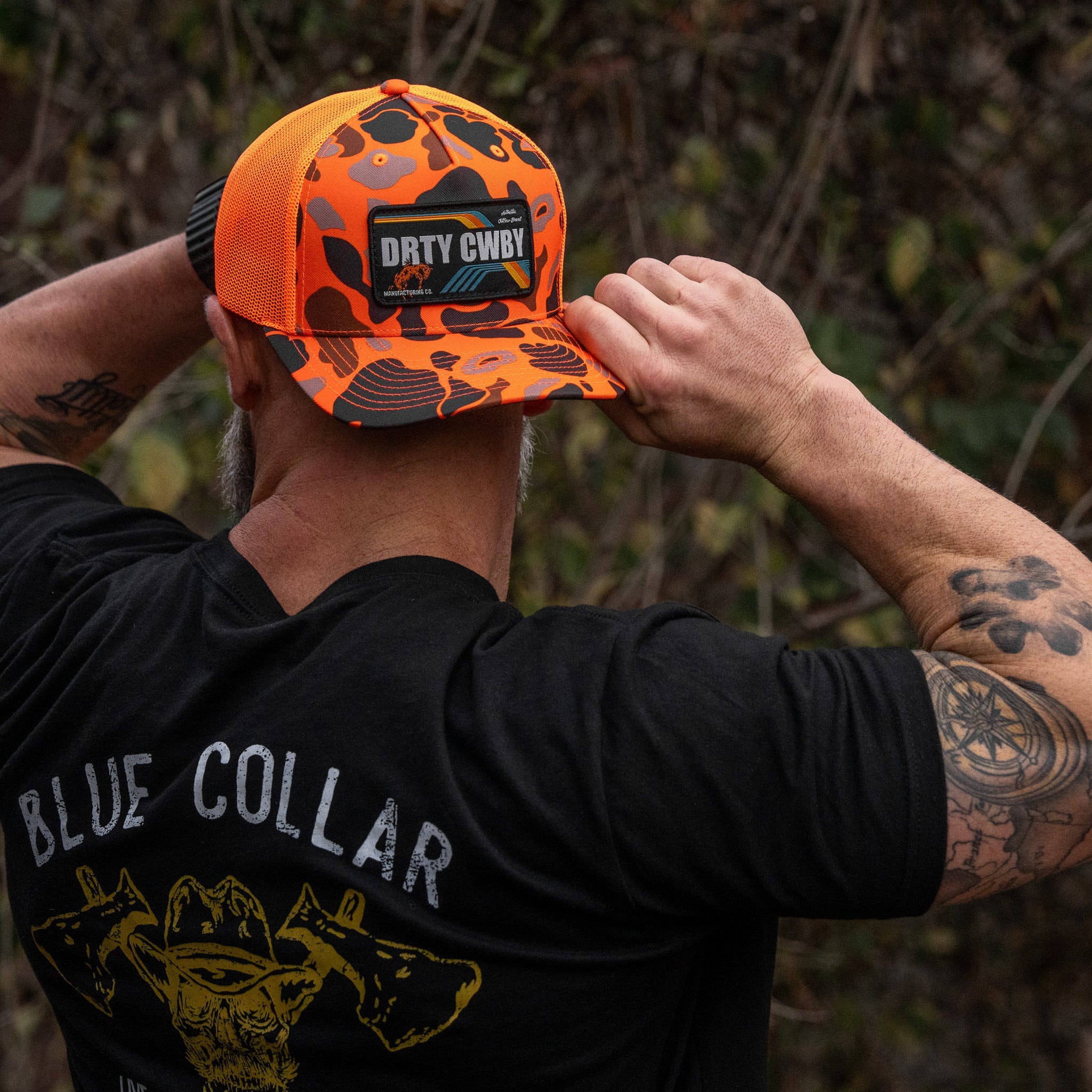 DRTYCWBY Vintage Bronco Patch Snapback Hat - Image 31