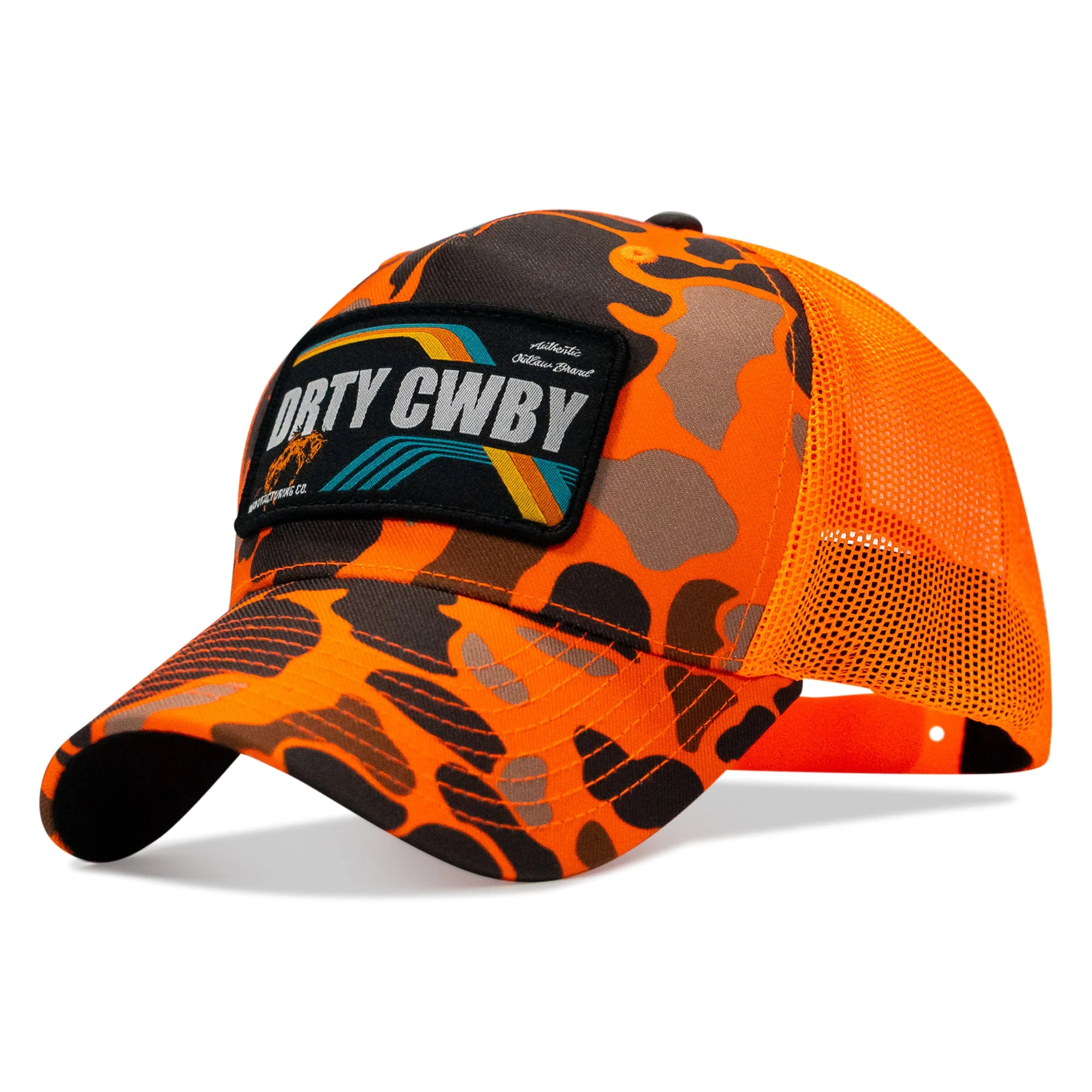 DRTYCWBY Vintage Bronco Patch Snapback Hat - Image 35