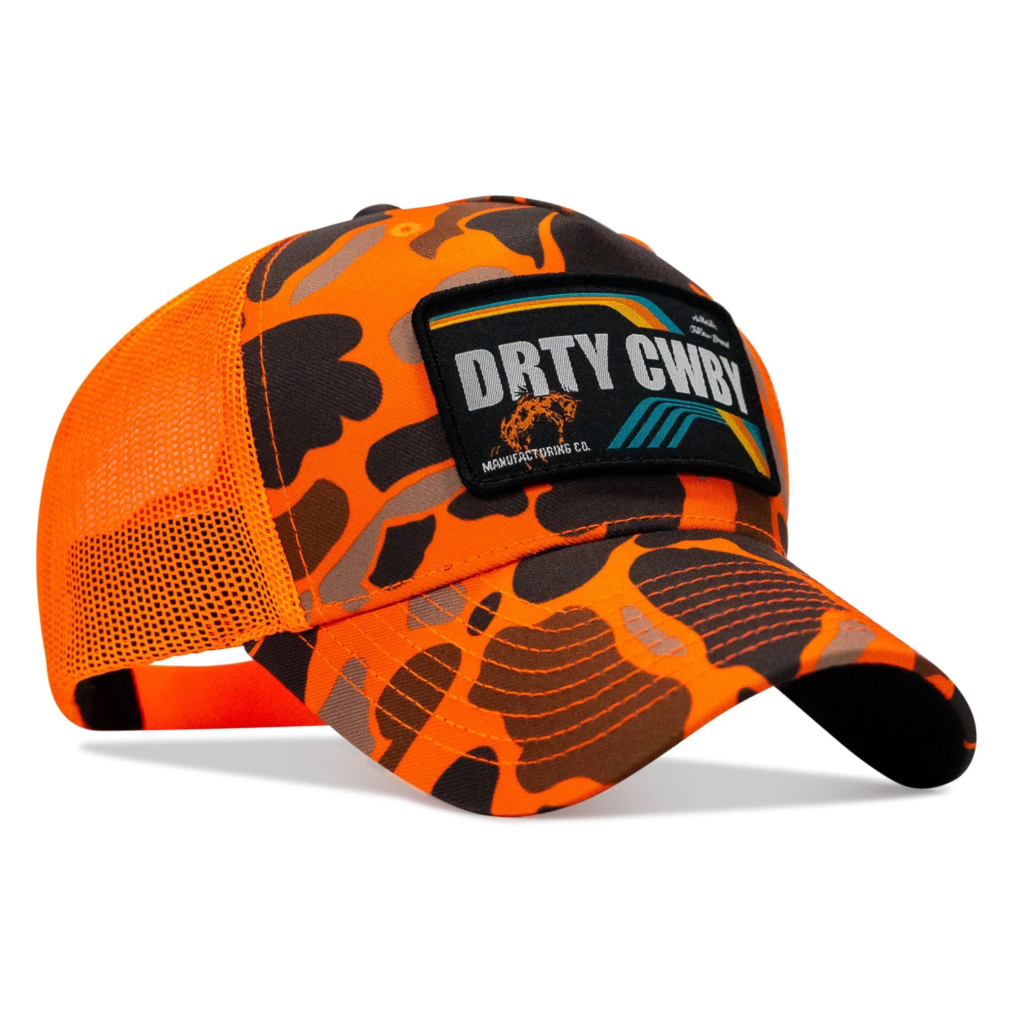 DRTYCWBY Vintage Bronco Patch Snapback Hat - Image 36