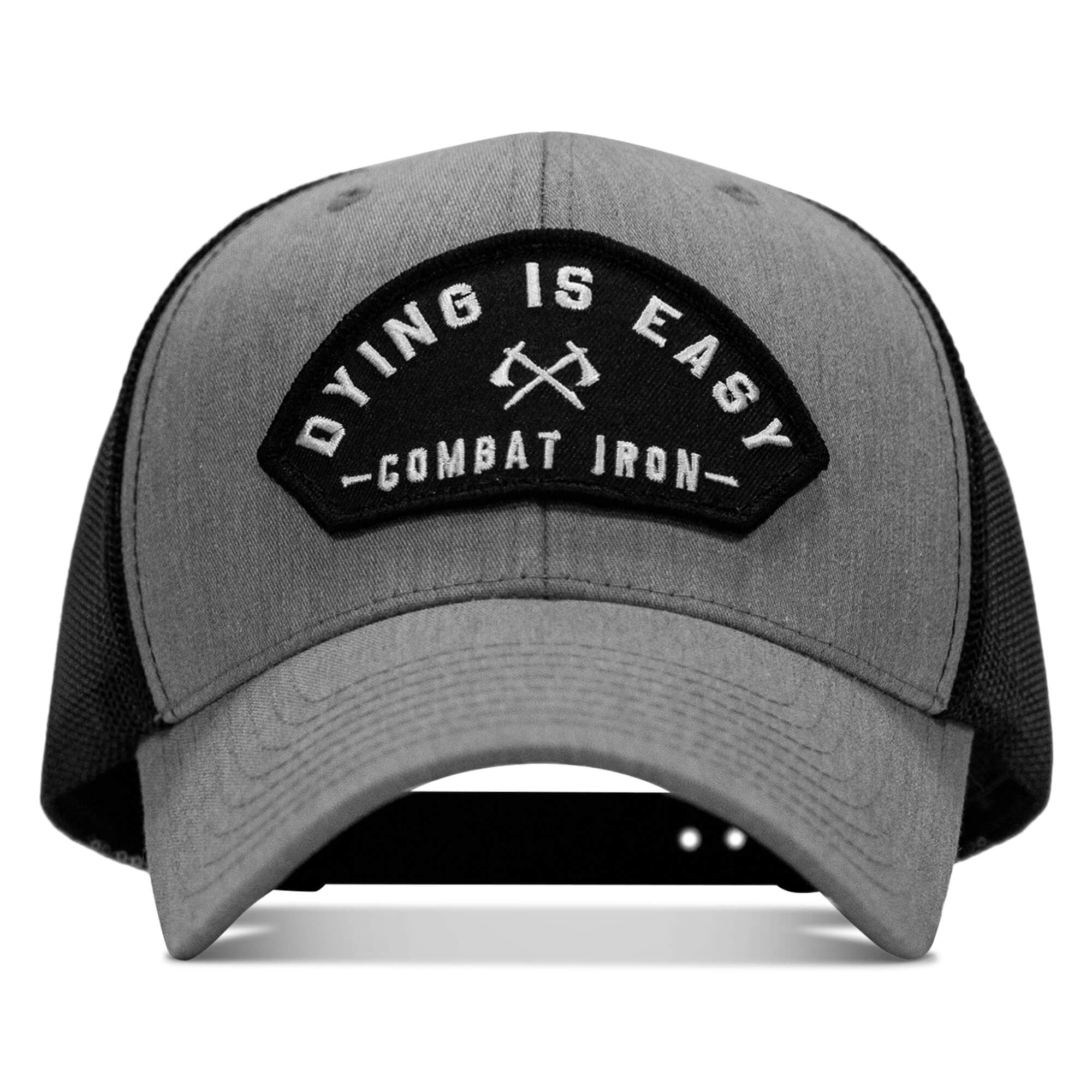 Dying Is Easy Arched Patch Snapback Hat - Image 22