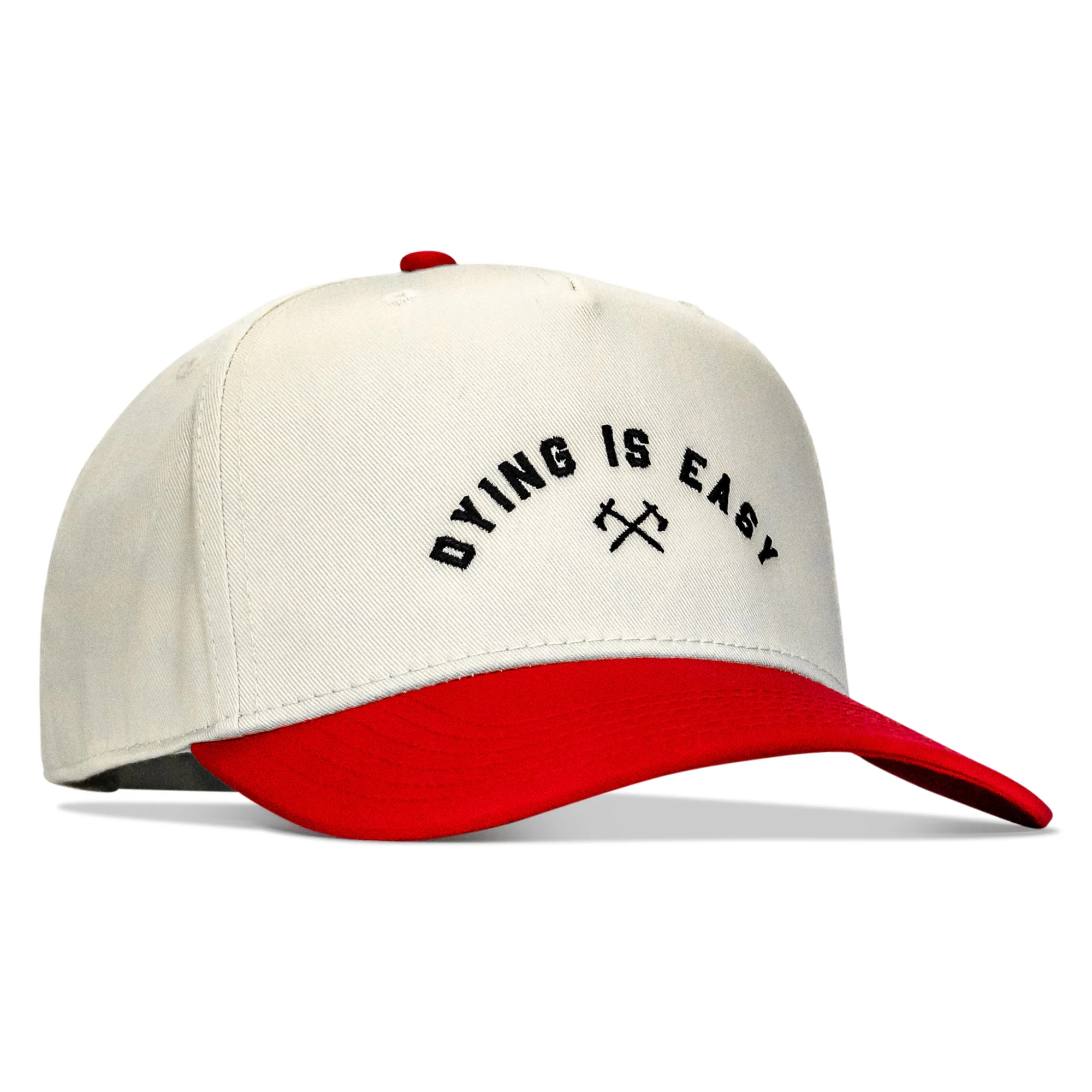 Dying Is Easy Classic Snapback Hat - Image 12