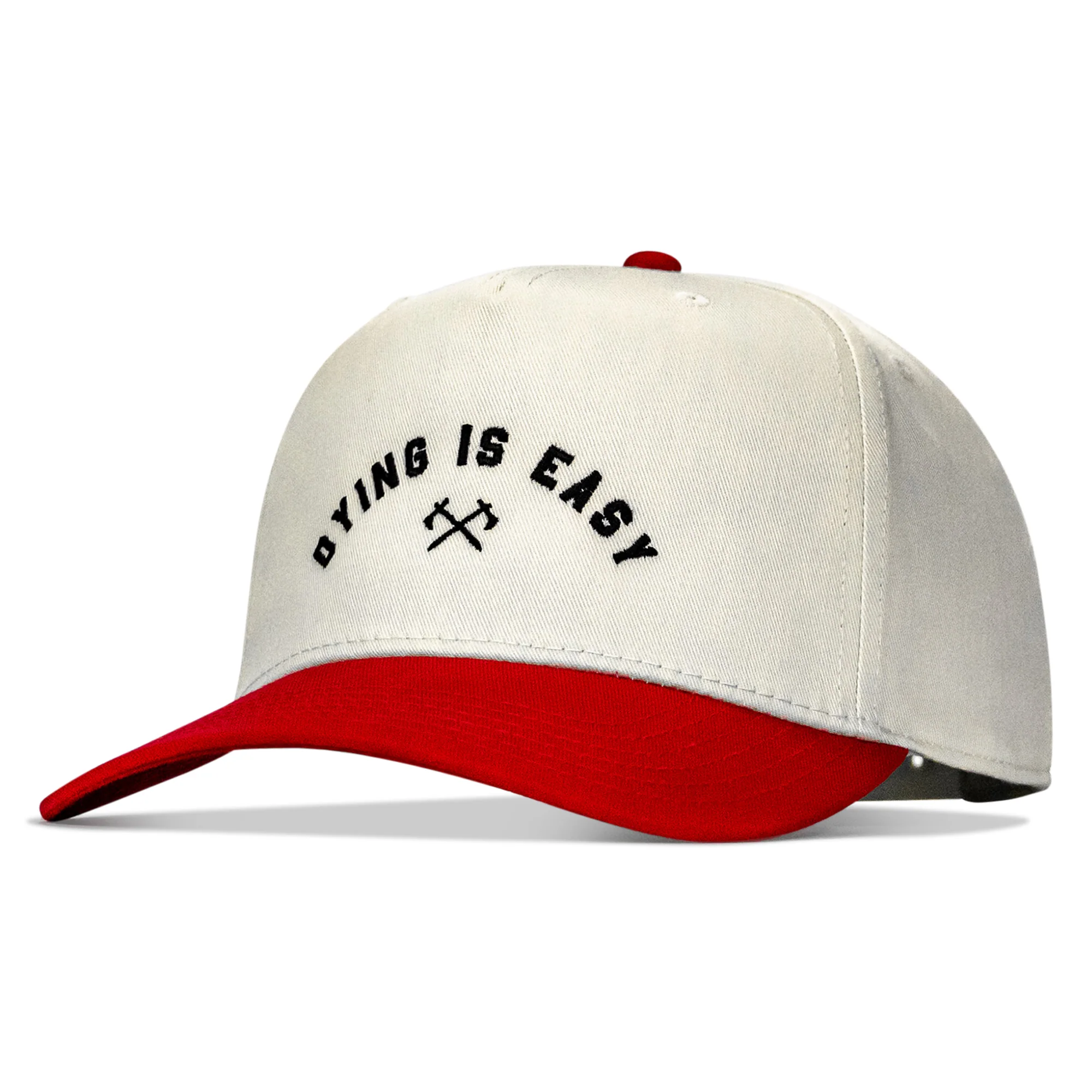 Dying Is Easy Classic Snapback Hat - Image 13