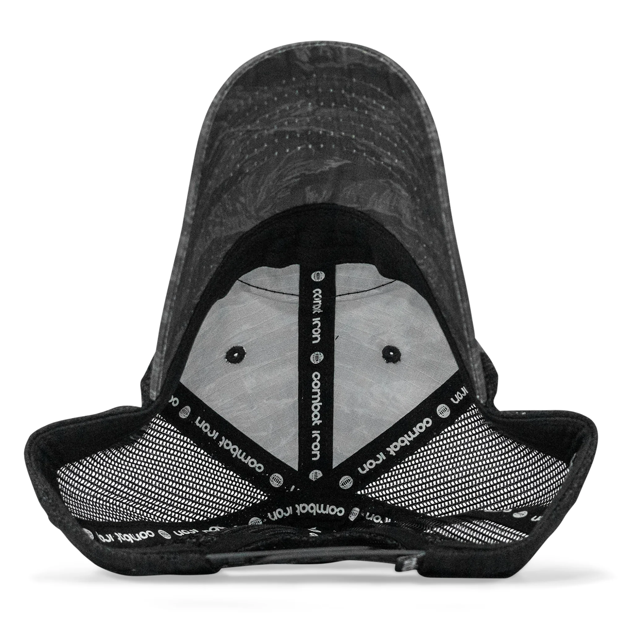 Dying Is Easy, Living Is Hard Patch Tactical Ripstop Mesh Snapback Hat - Image 13