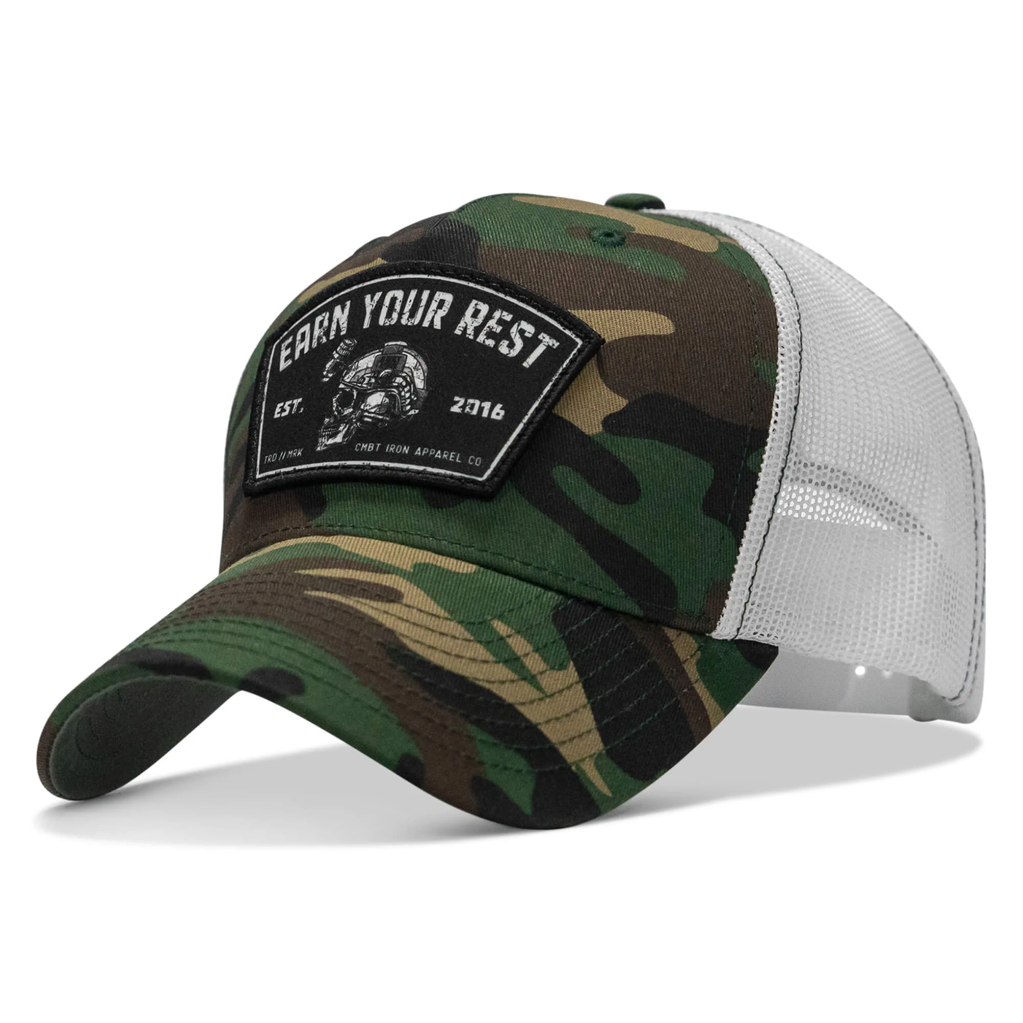 Earn Your Rest Patch Snapback Hat - Image 12