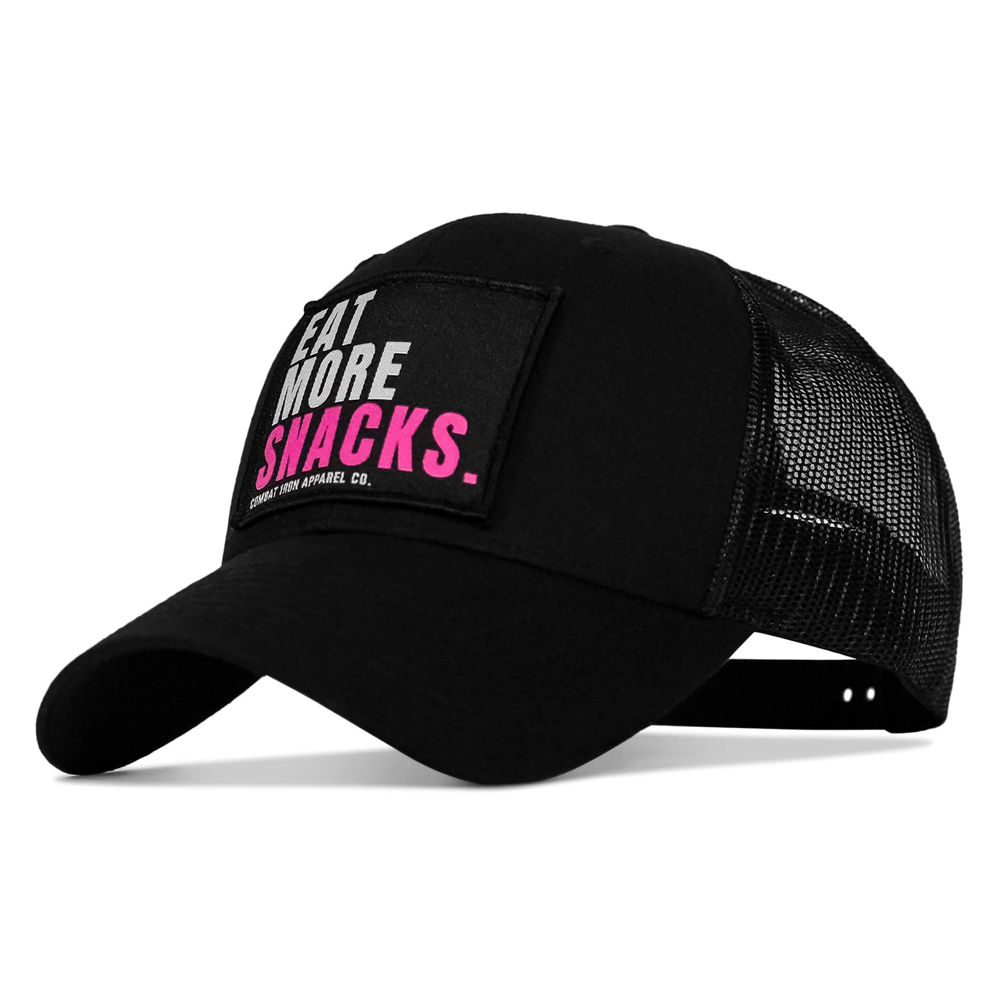 Eat More Snacks Patch Snapback Hat - Image 19