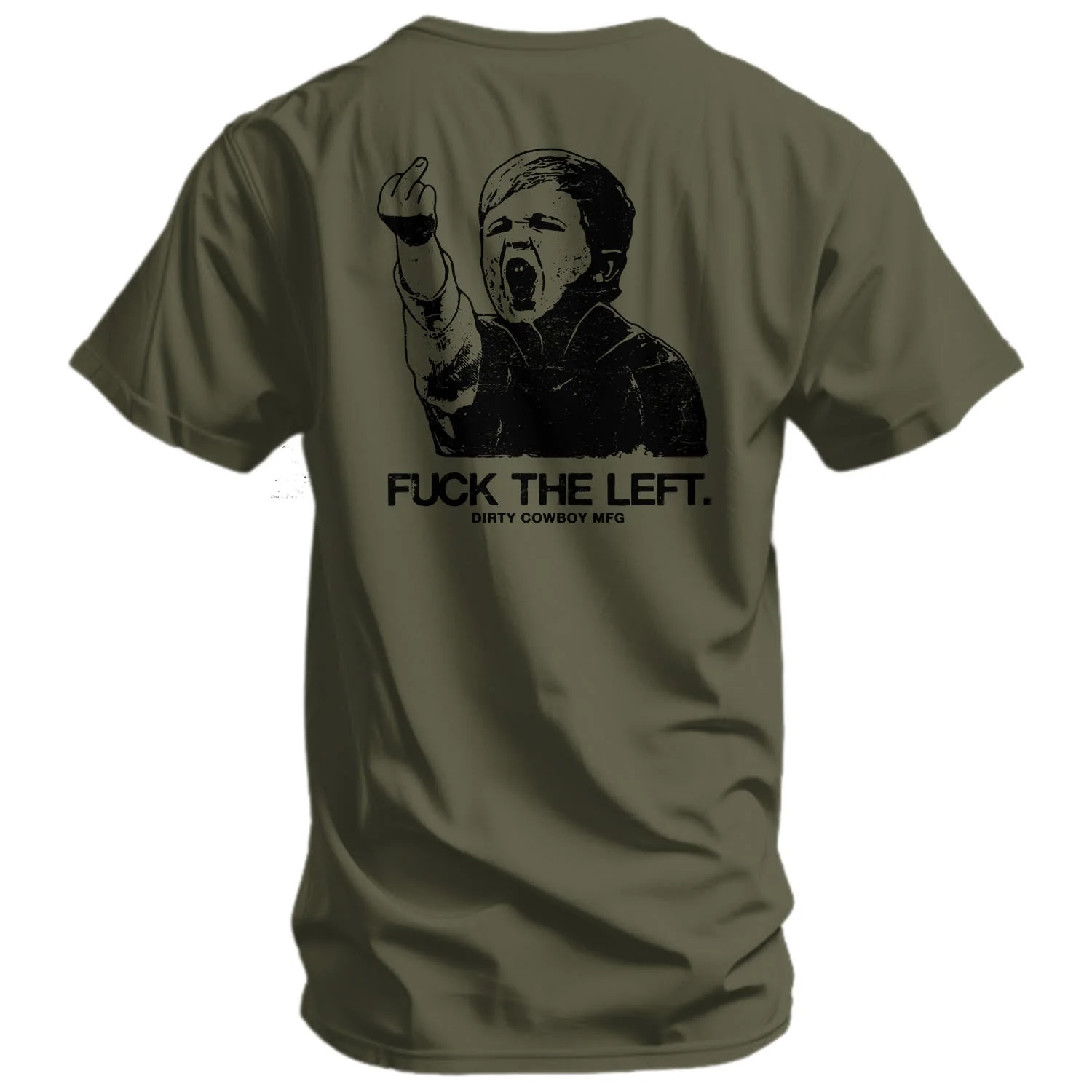 F*ck The Left Men's T-Shirt - Image 3