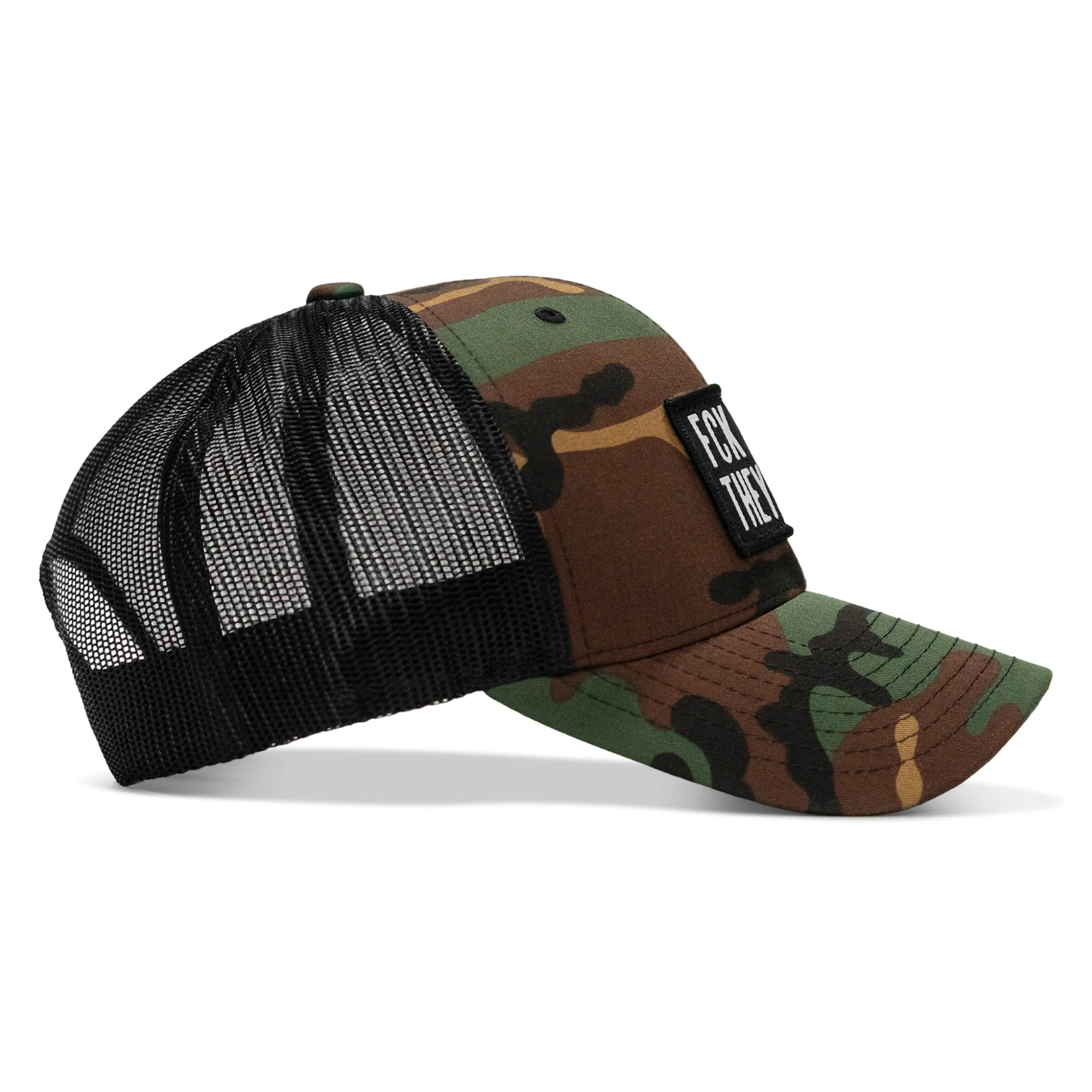 FCK What They Think Patch Snapback Hat - Image 20