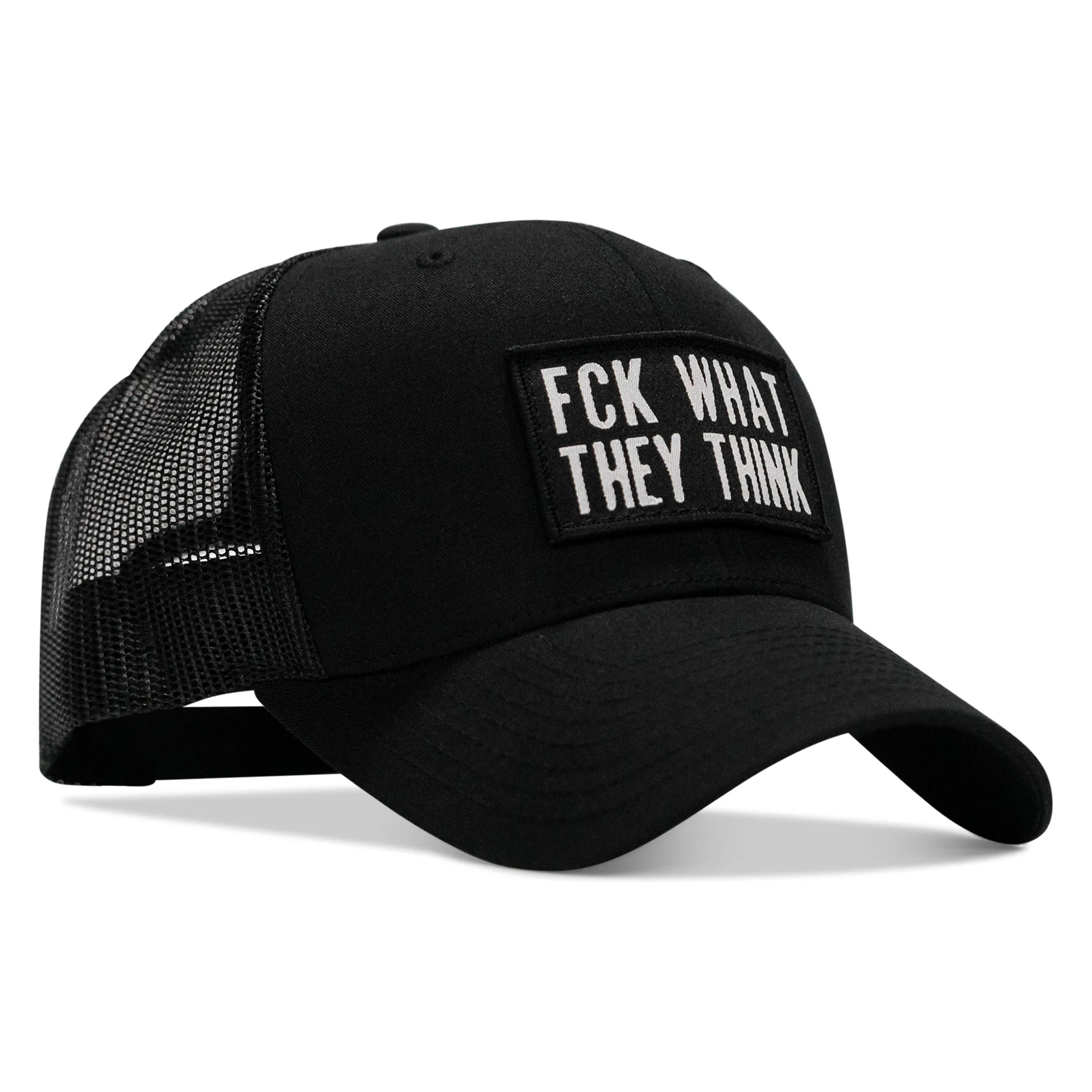 FCK What They Think Patch Snapback Hat - Image 8