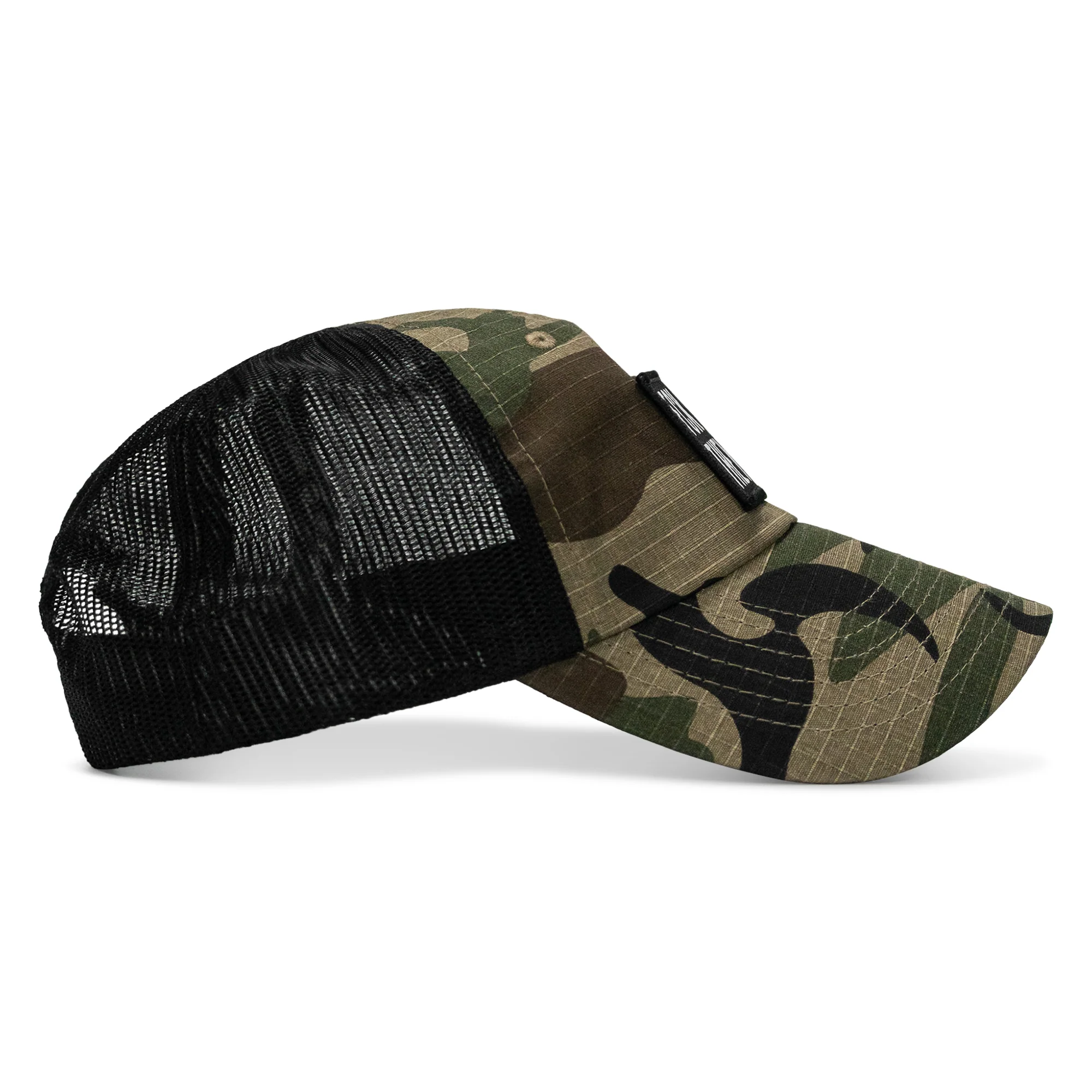 Fck What They Think Patch Tactical Ripstop Mesh Snapback Hat - Image 12