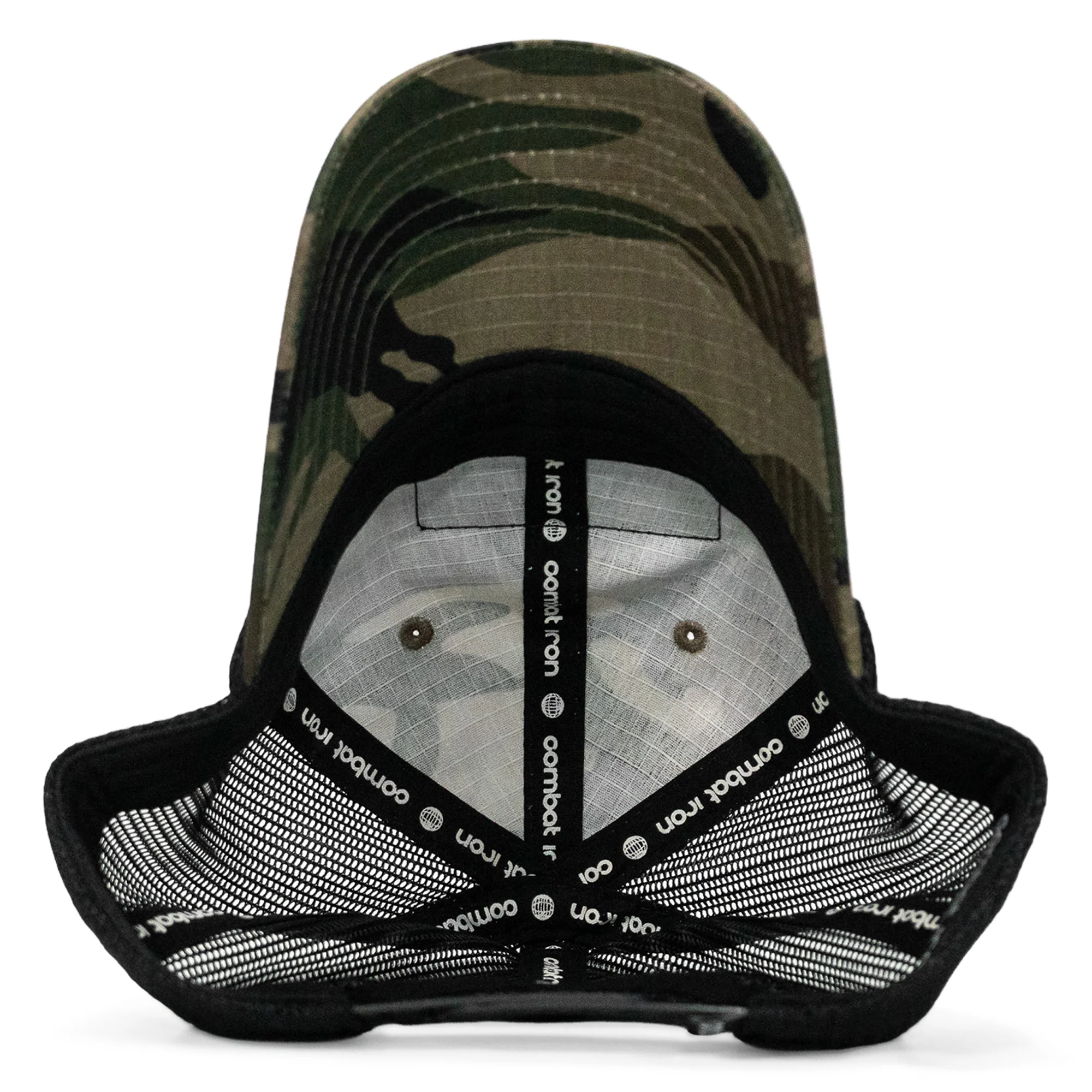 Fck What They Think Patch Tactical Ripstop Mesh Snapback Hat - Image 14