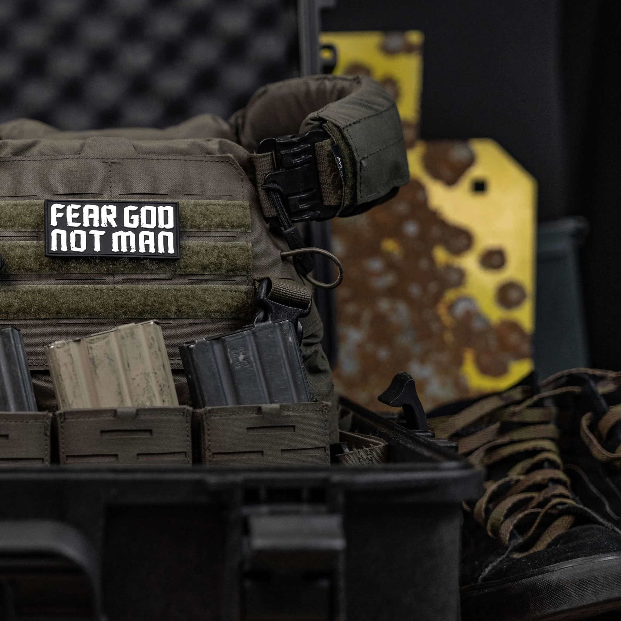 Fear God. Not Man. PVC Patch - Image 2
