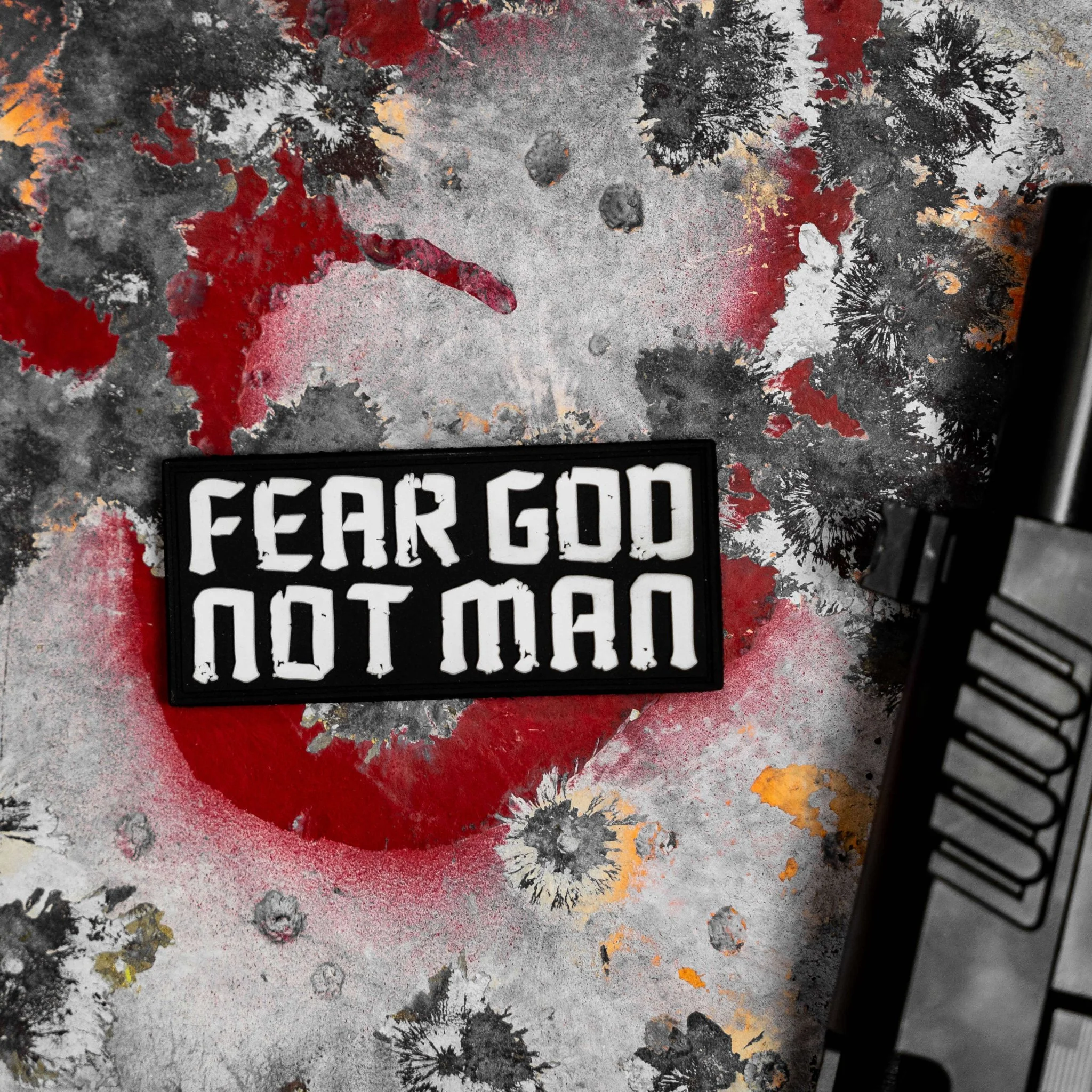 Fear God. Not Man. PVC Patch - Image 3