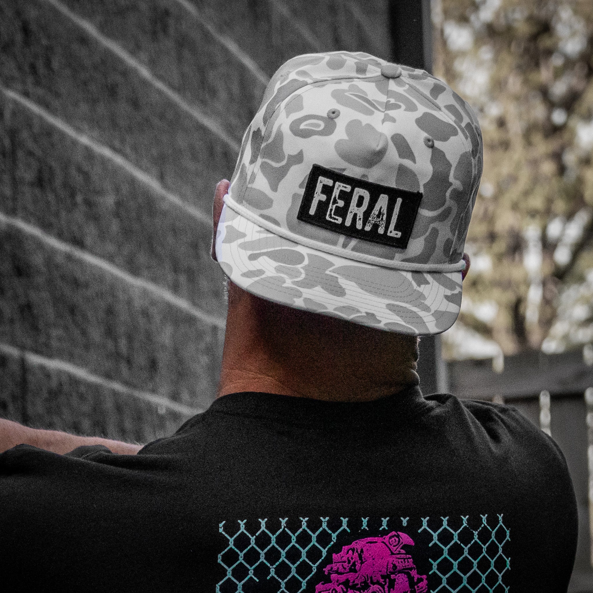 Feral Patch Flatbill Snapback Hat - Image 39