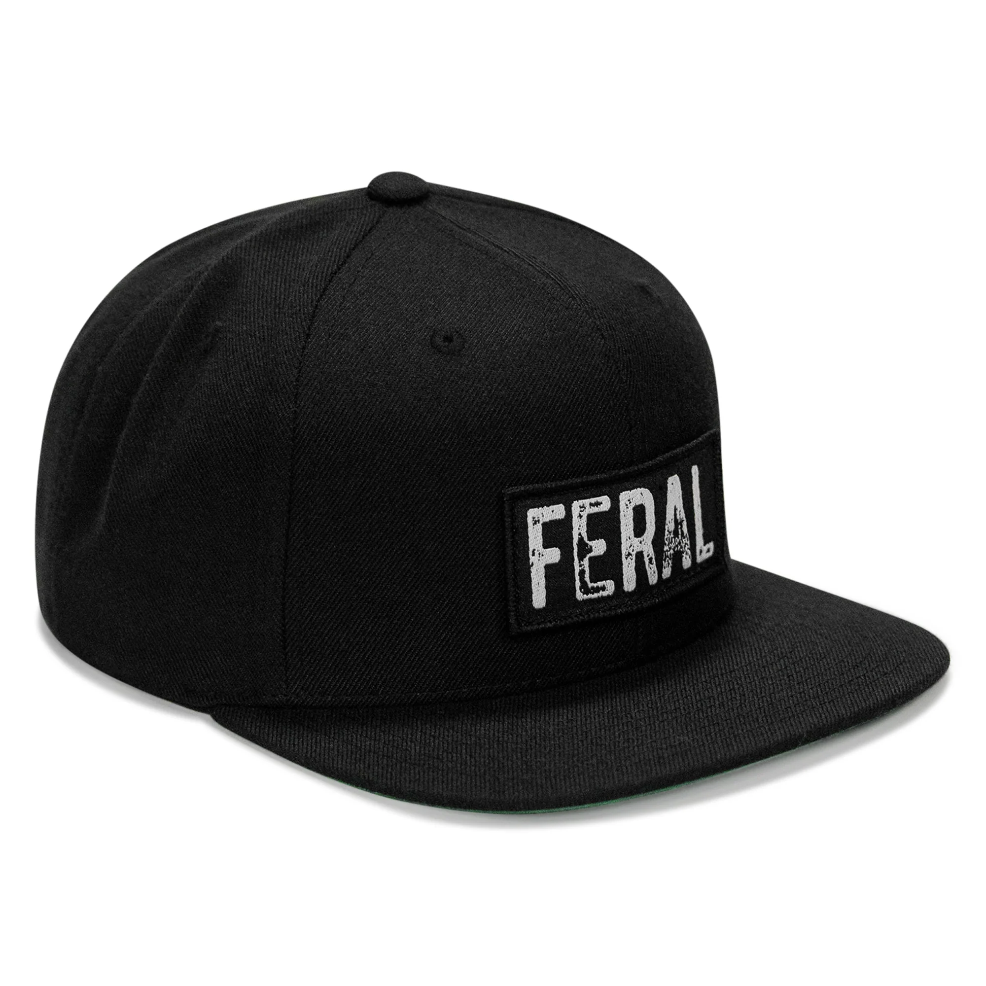 Feral Patch Flatbill Snapback Hat - Image 8