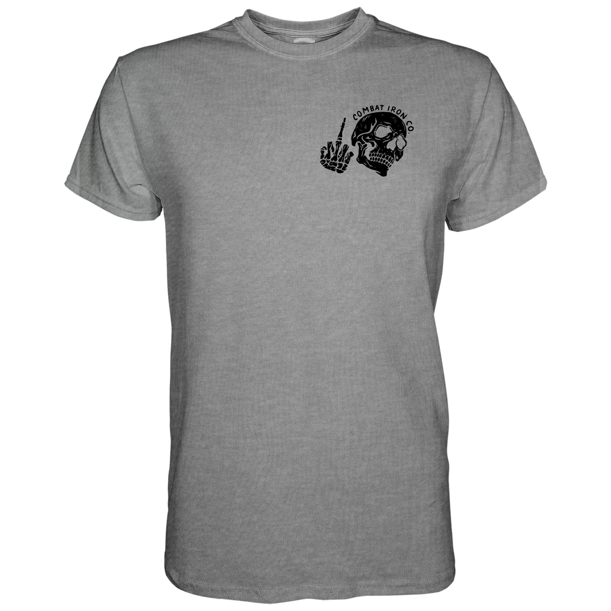 Fuck What They Think Skull Men's T-Shirt - Image 10