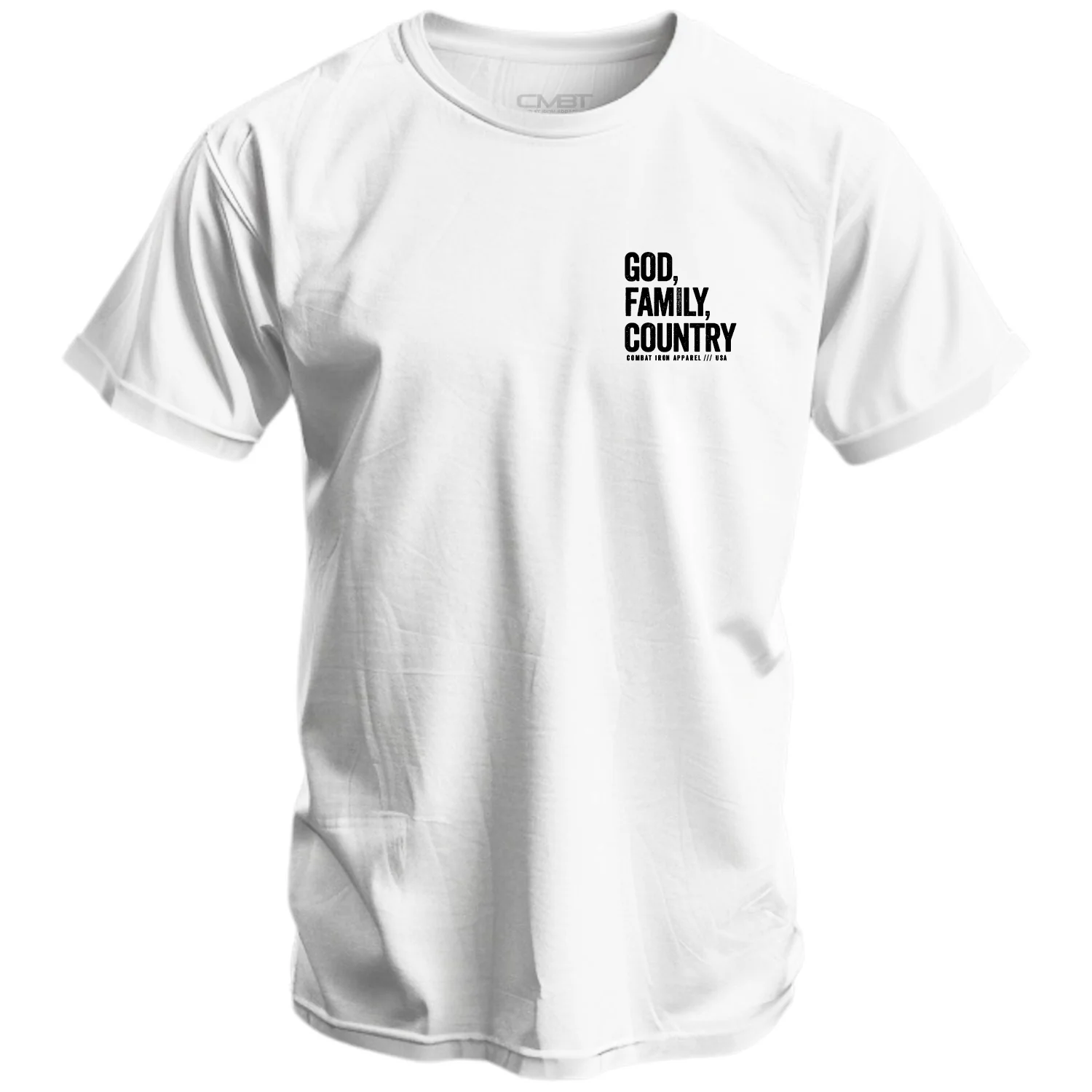 God, Family, Country - Honoring Charlie Kirk Men's T-Shirt (+PROFITS DONATED) - Image 4