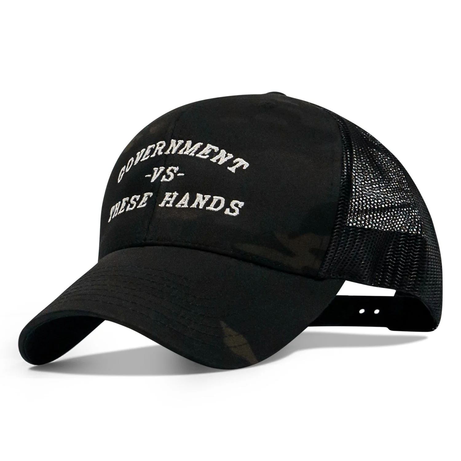 Government -vs- These Hands SnapBack Hat - Image 3