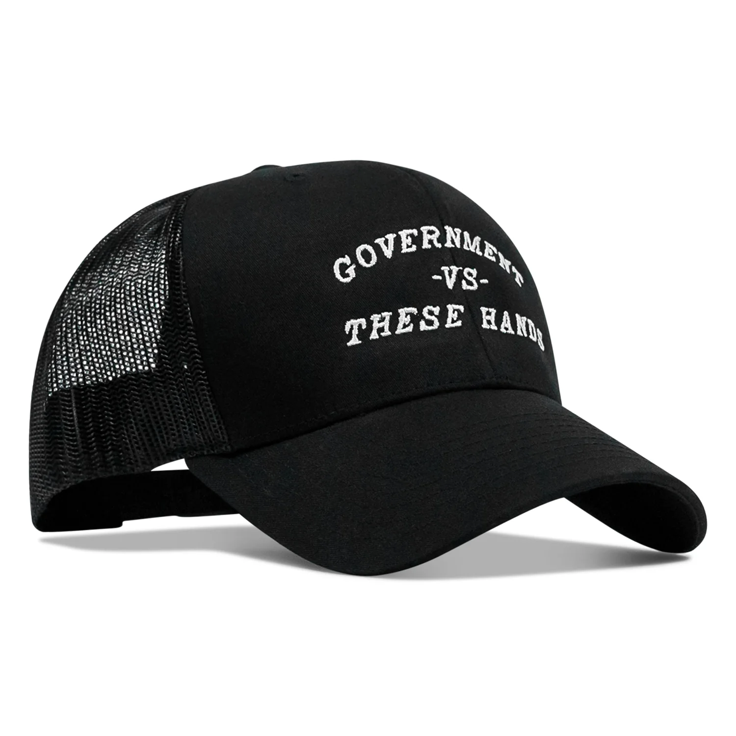 Government -vs- These Hands SnapBack Hat - Image 4
