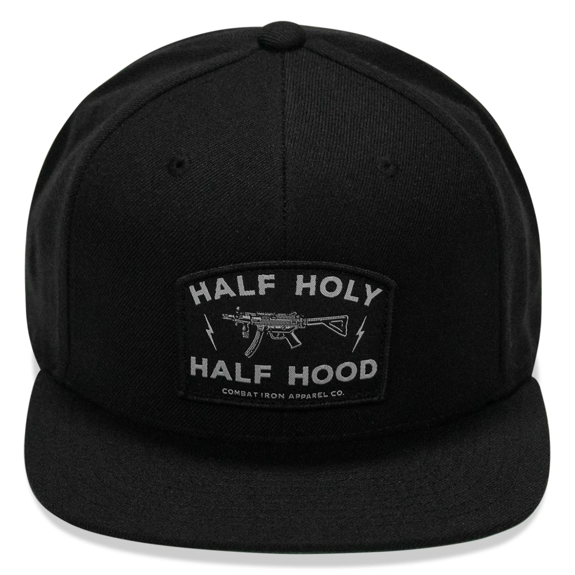 Half Holy. Half Hood. Flatbill Hat - Image 21
