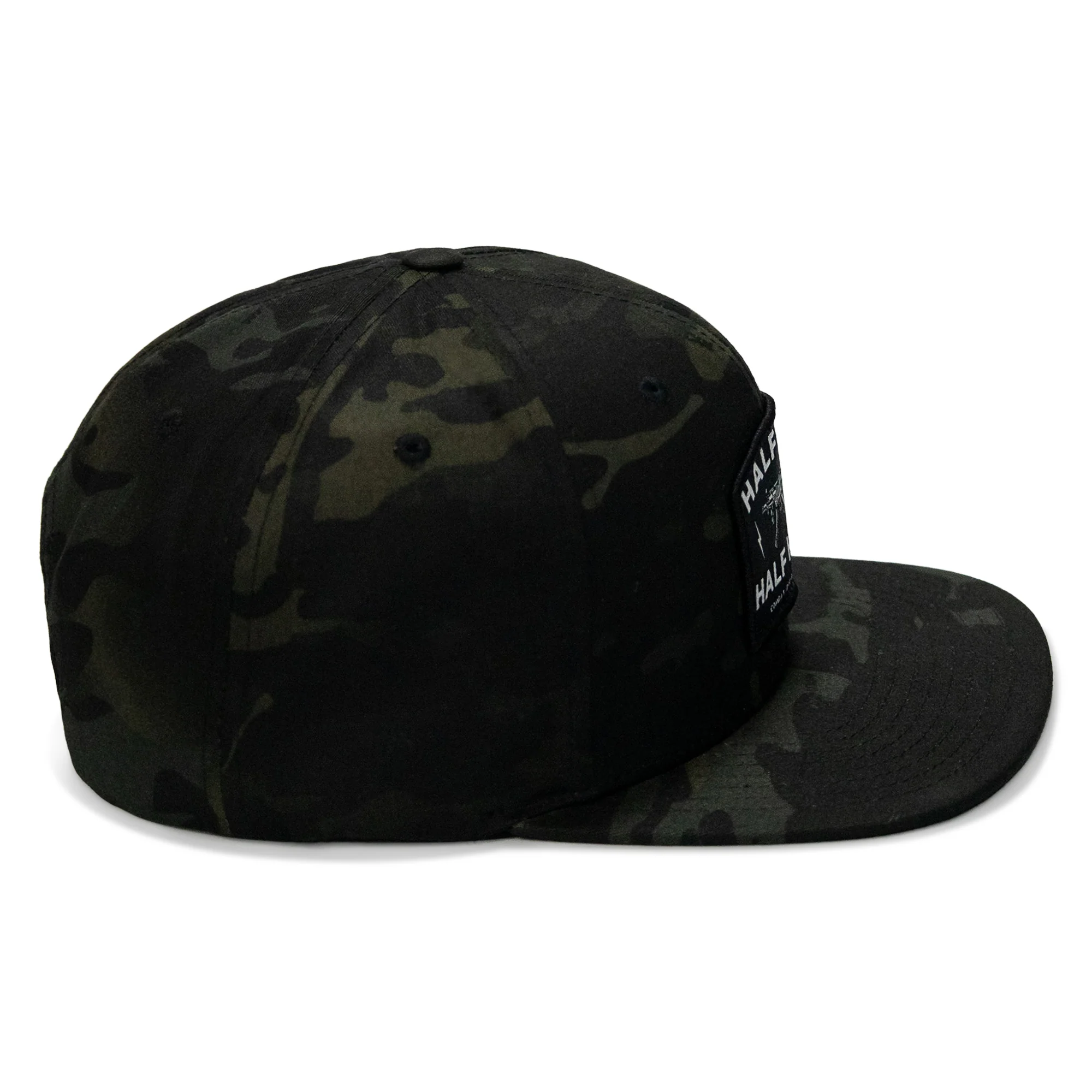 Half Holy. Half Hood. Flatbill Hat - Image 5