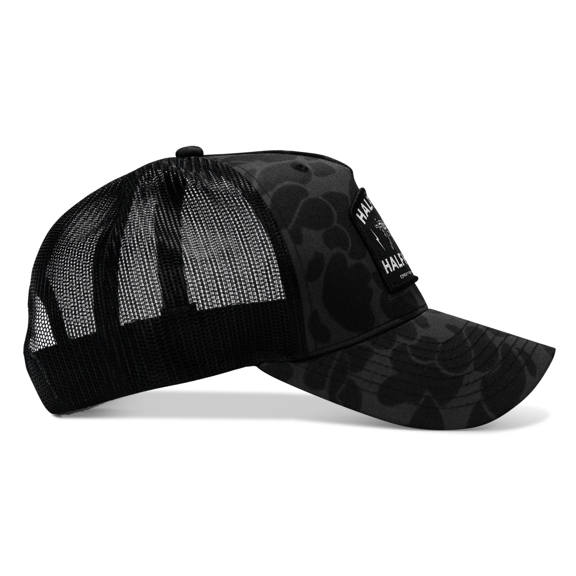 Half Holy. Half Hood. Patch Snapback Hat - Image 33