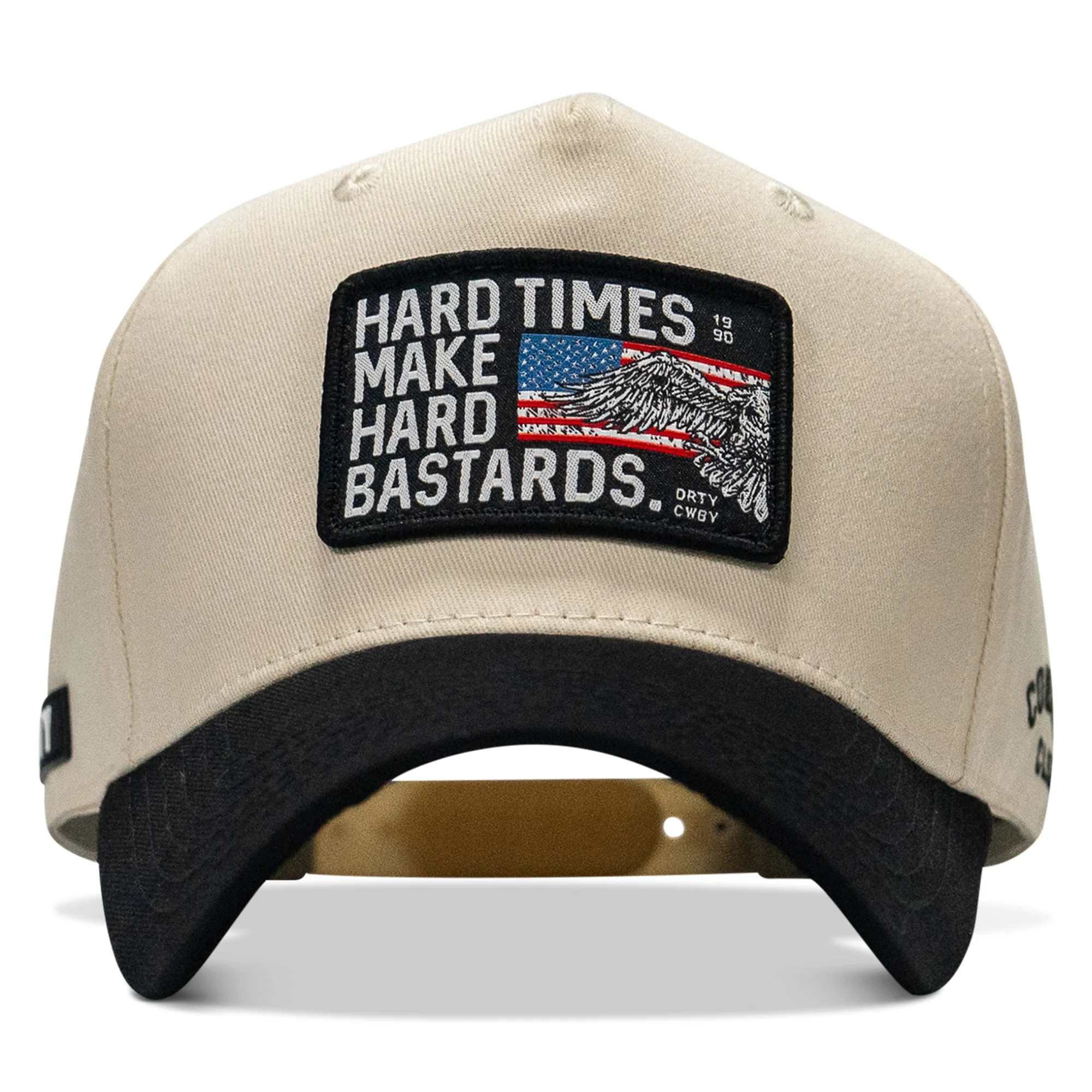 Hard Times Make Hard Bastards Patch Workhorse Snapback