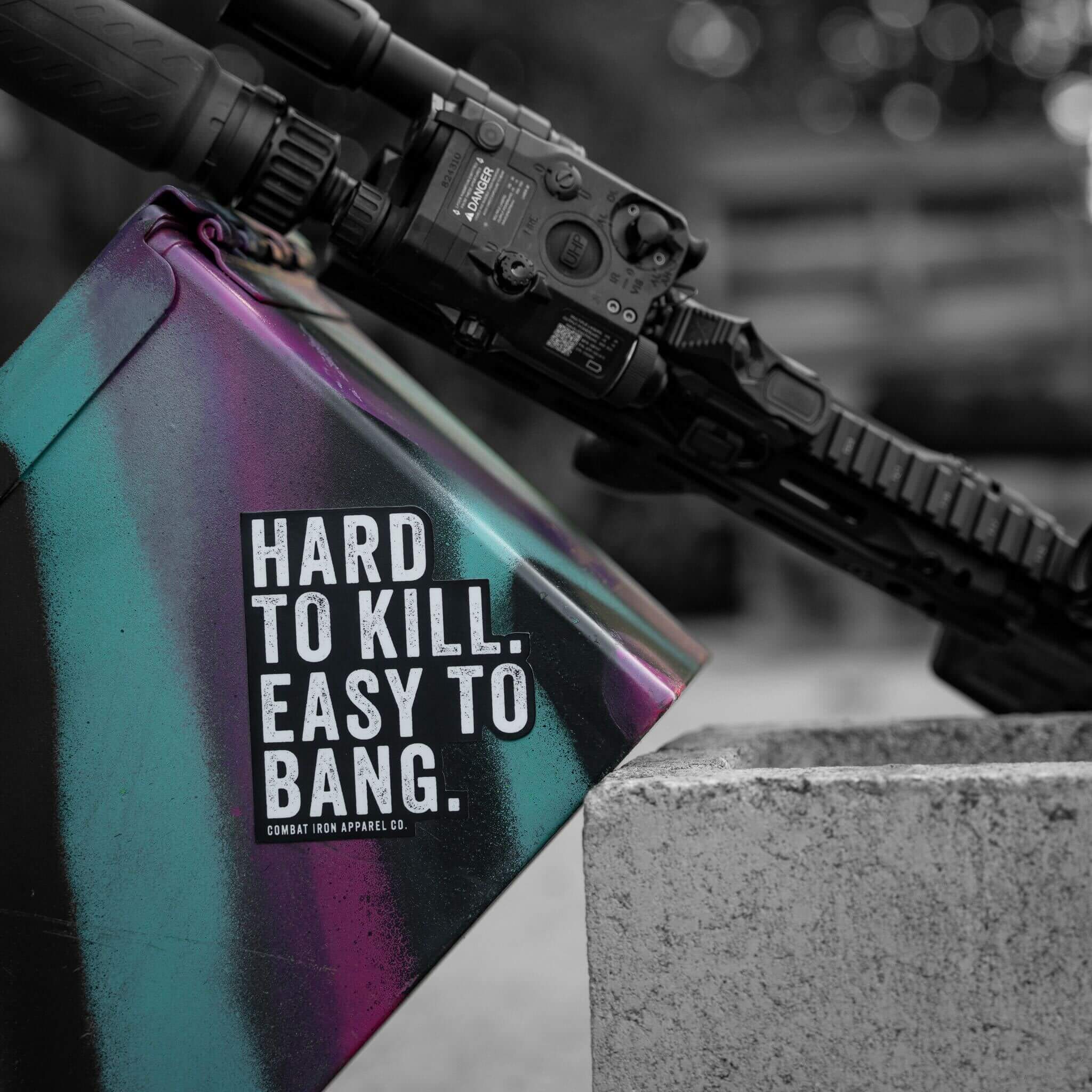Hard To Kill. Easy To Bang. Decal - Image 2