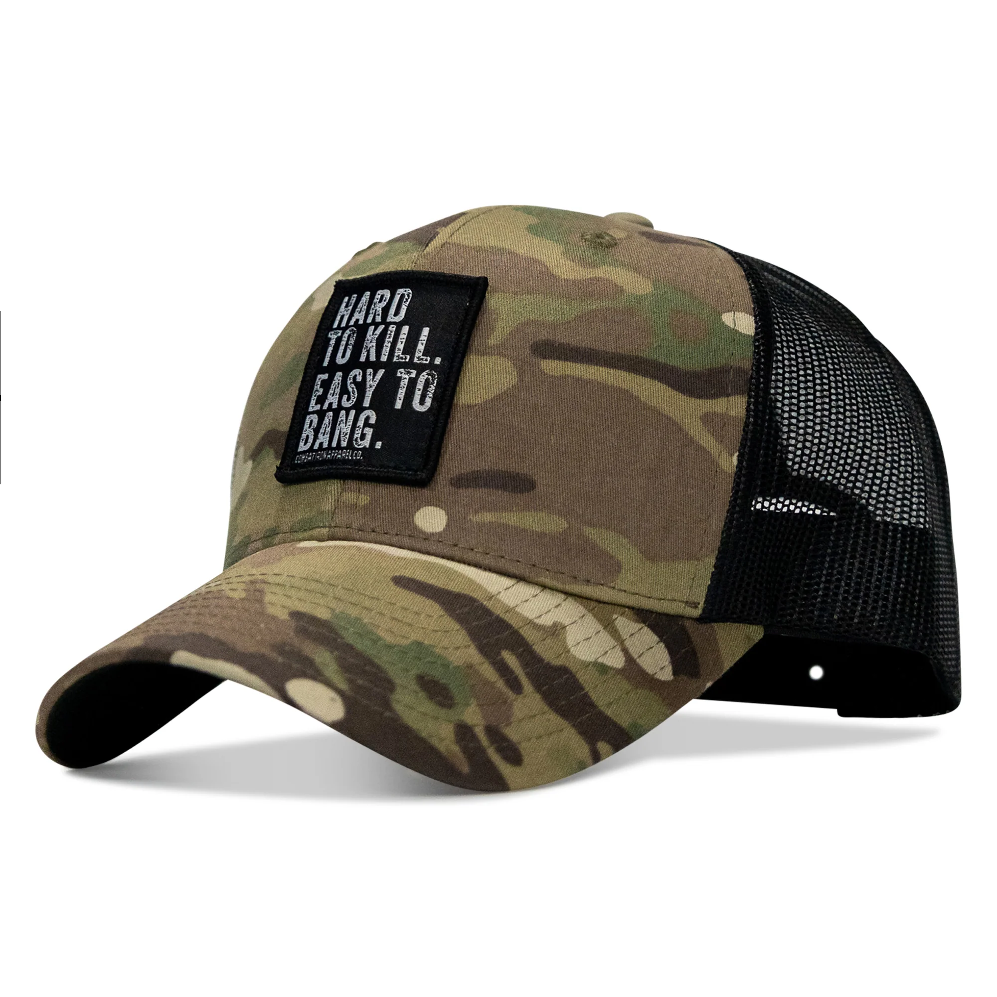 Hard to Kill. Easy to Bang. Patch Snapback Hat - Image 10