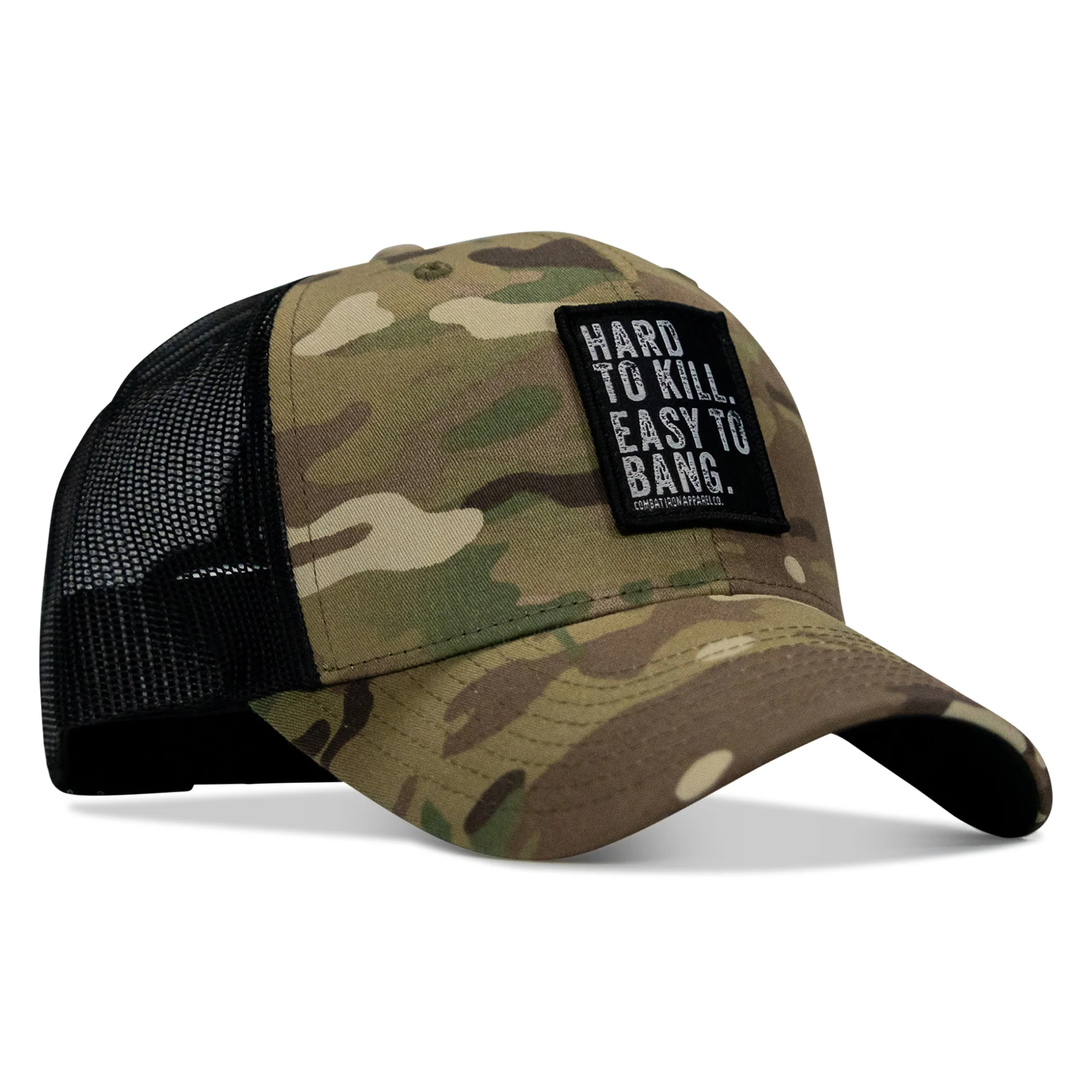 Hard to Kill. Easy to Bang. Patch Snapback Hat - Image 11