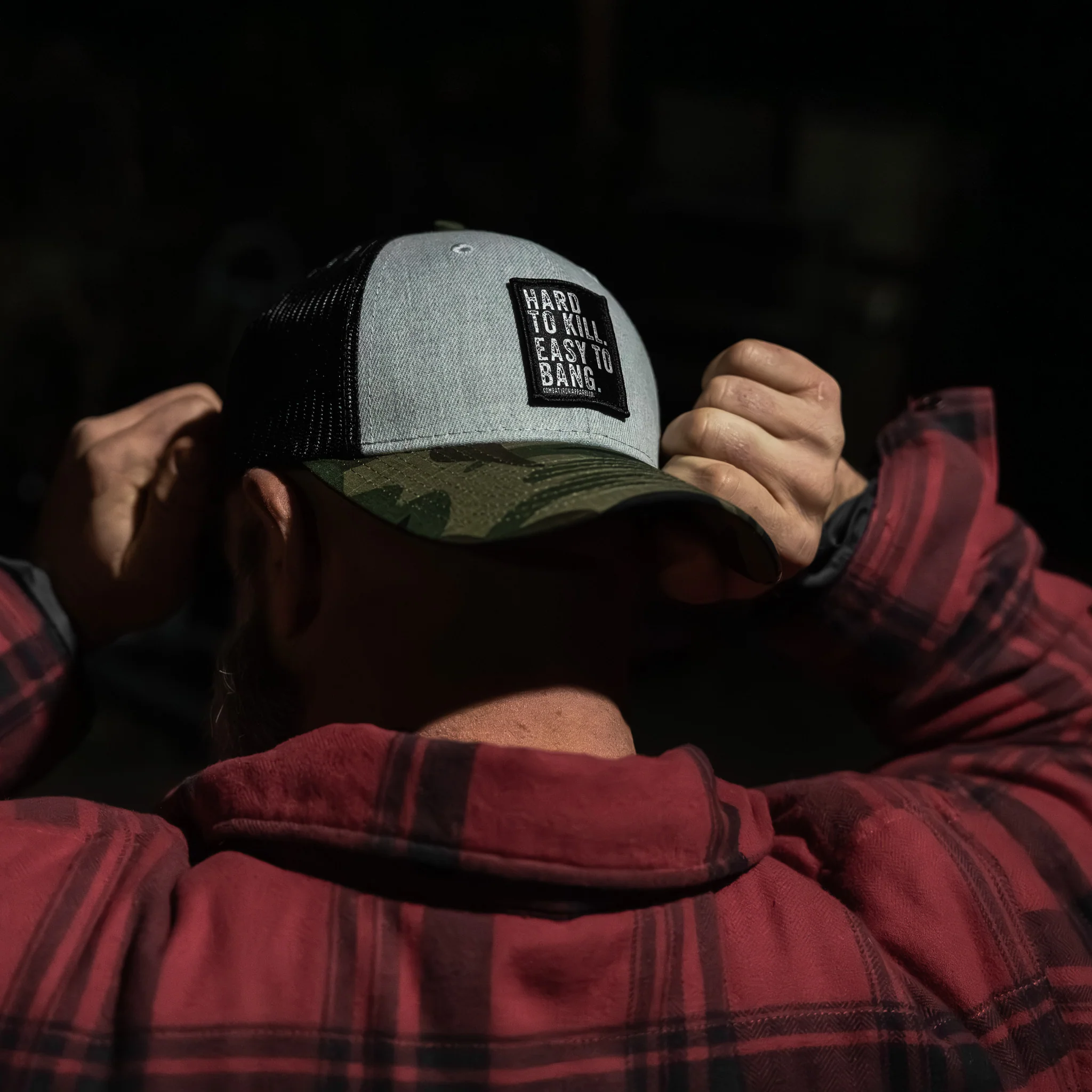Hard to Kill. Easy to Bang. Patch Snapback Hat - Image 23