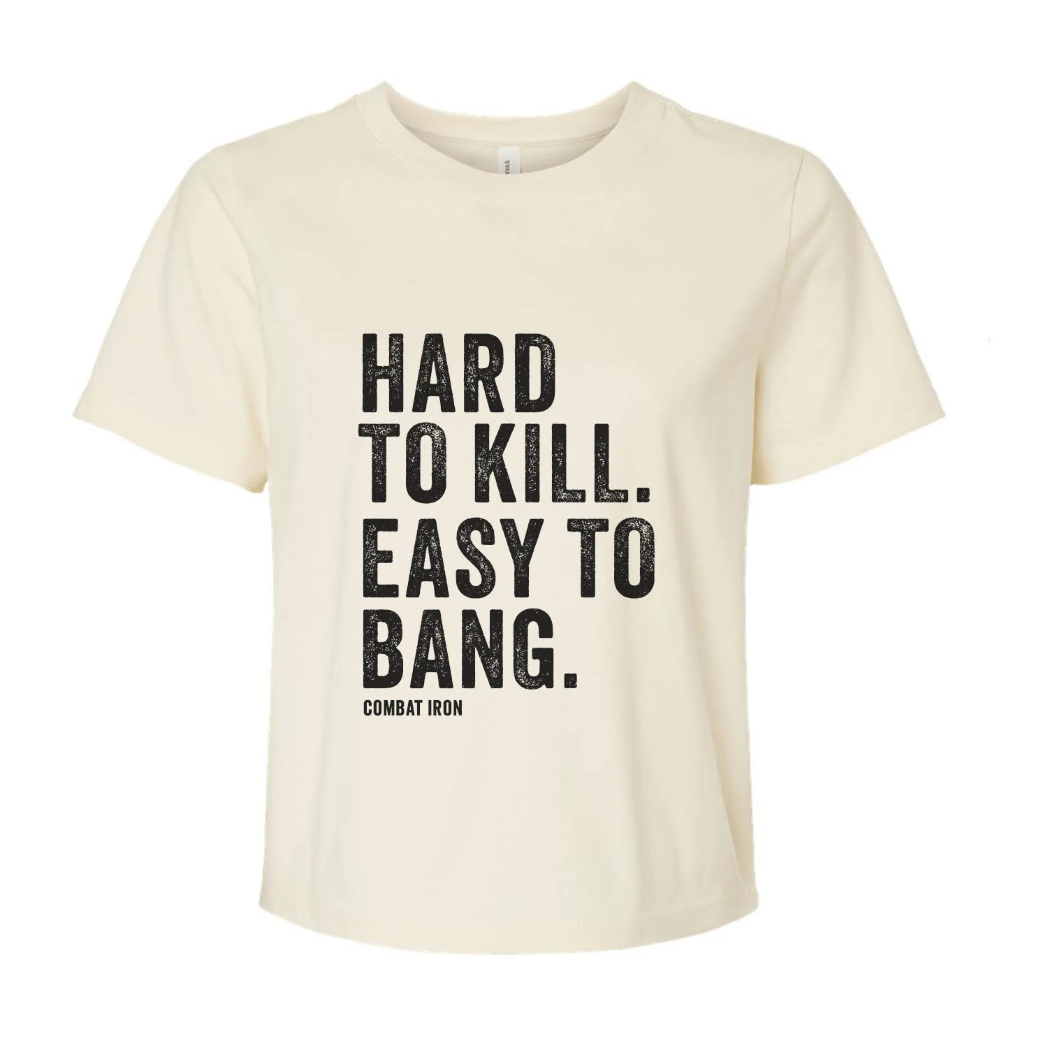 Hard To Kill. Easy To Bang. Women's Crop T-Shirt - Image 12