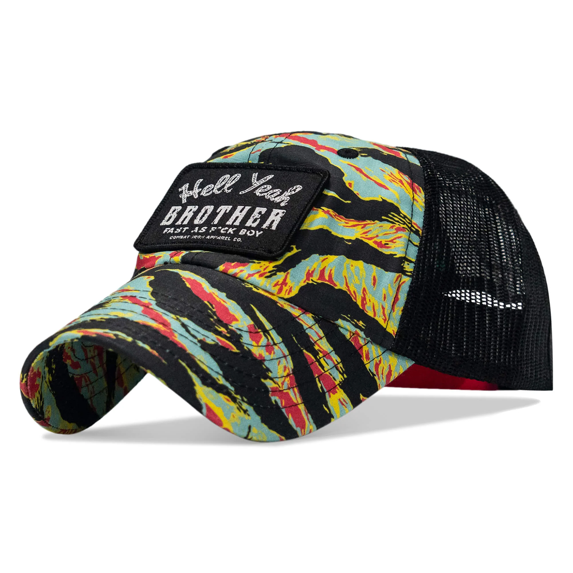 Hell Yeah Brother Patch Tactical Ripstop Mesh Snapback Hat - Image 26