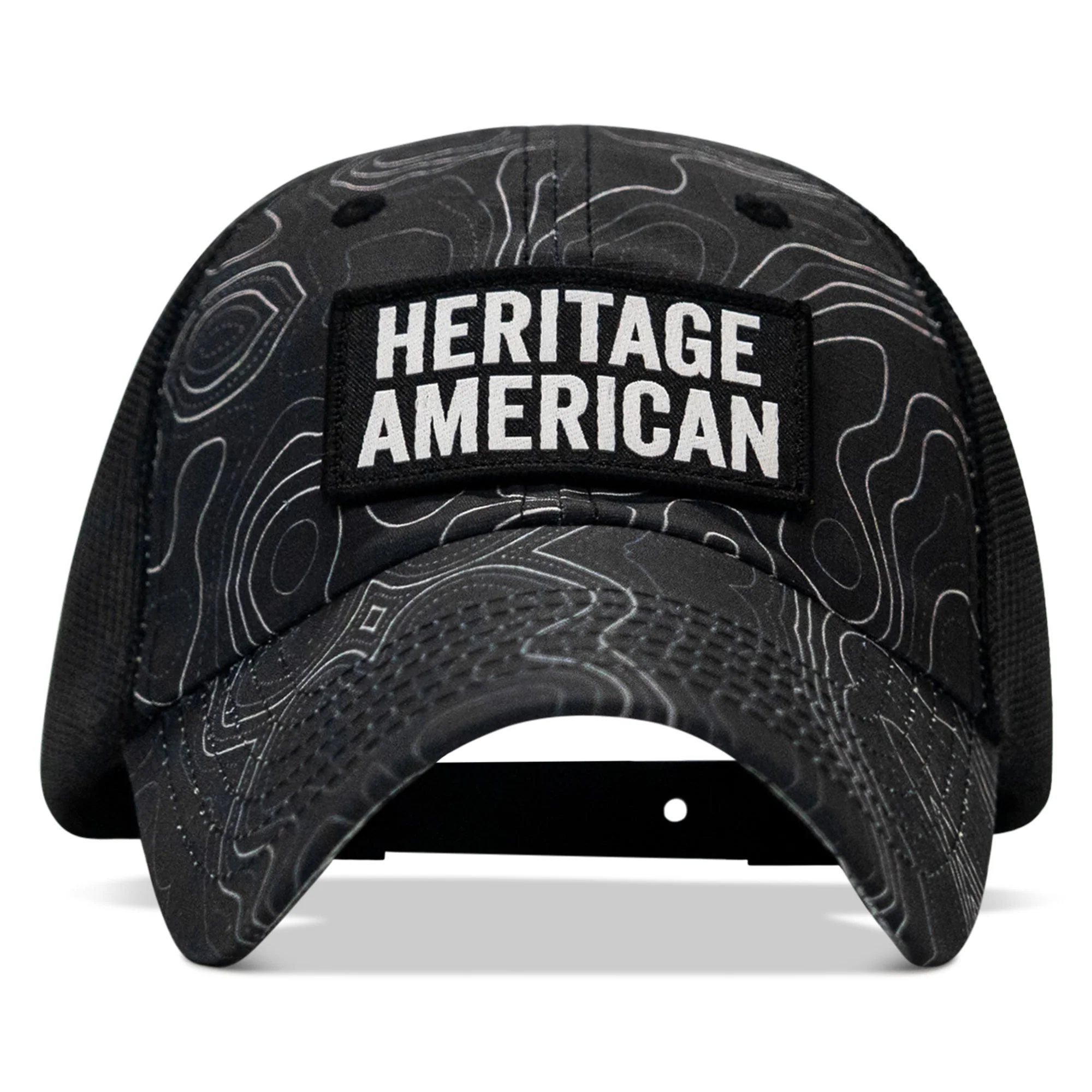 Heritage American Patch Tactical Ripstop Mesh Snapback Hat