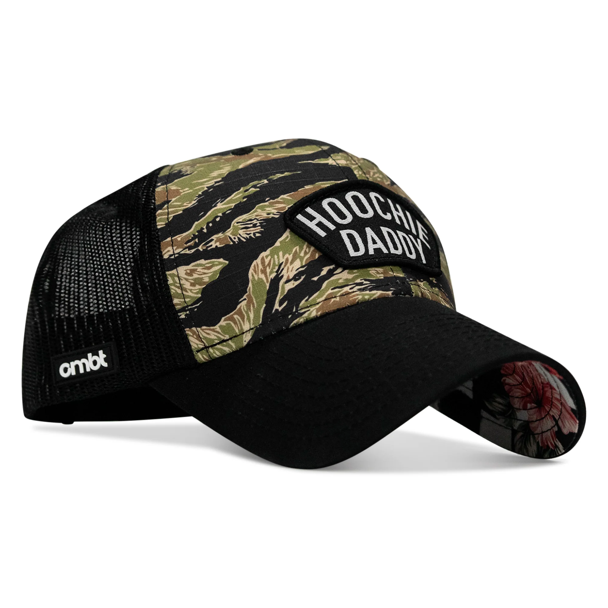 Hoochie Daddy Arched Patch Original Ripstop Snapback Hat - Image 4