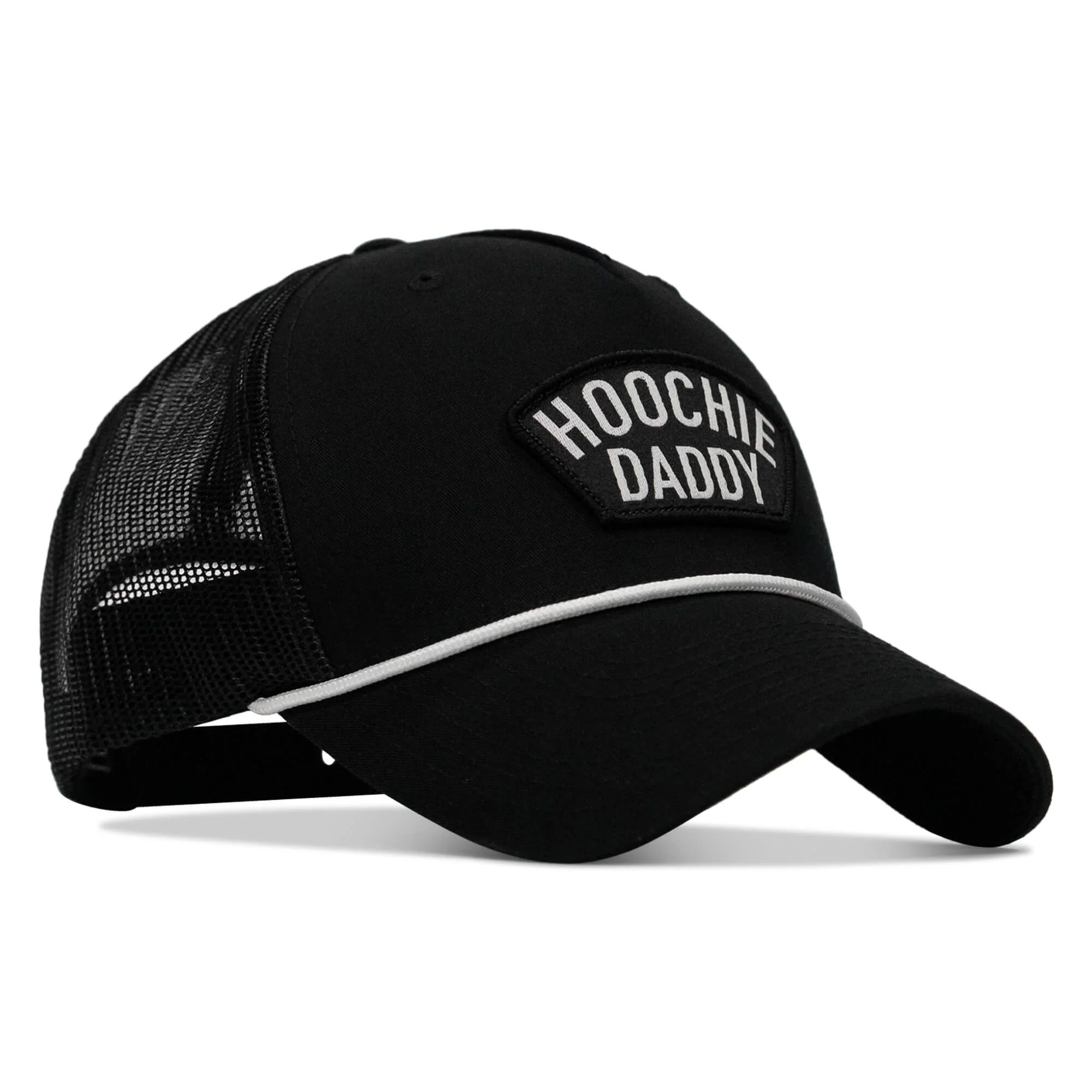 Hoochie Daddy Arched Patch Rope Snapback Hat - Image 8