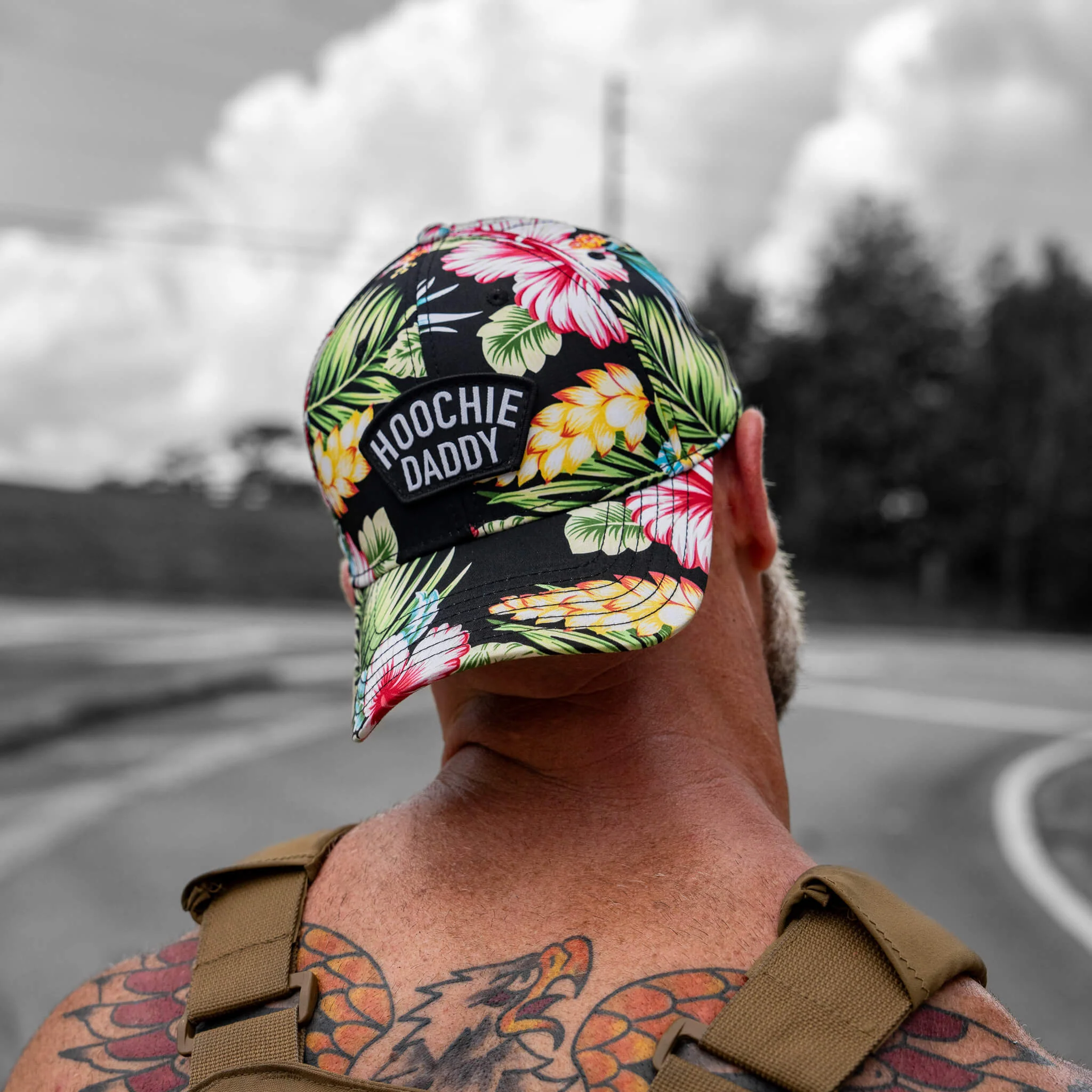 Hoochie Daddy Arched Patch Snapback Hat - Image 35