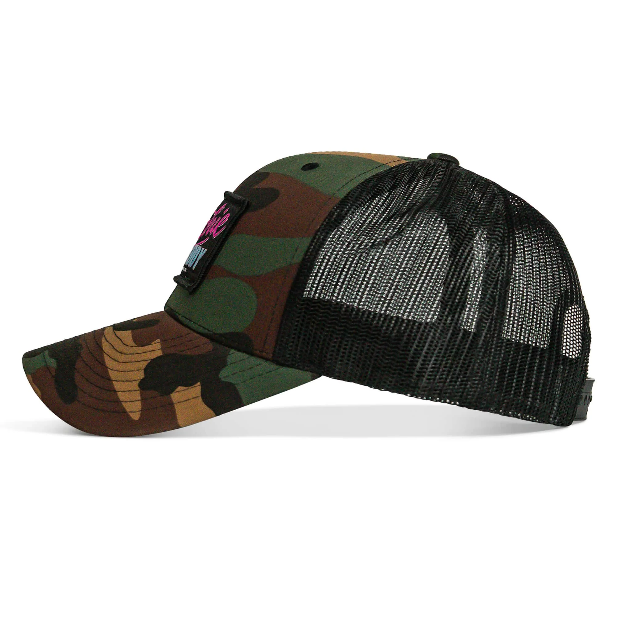 Hoochie Daddy Retro Script Patch Snapback Hat - Image 12
