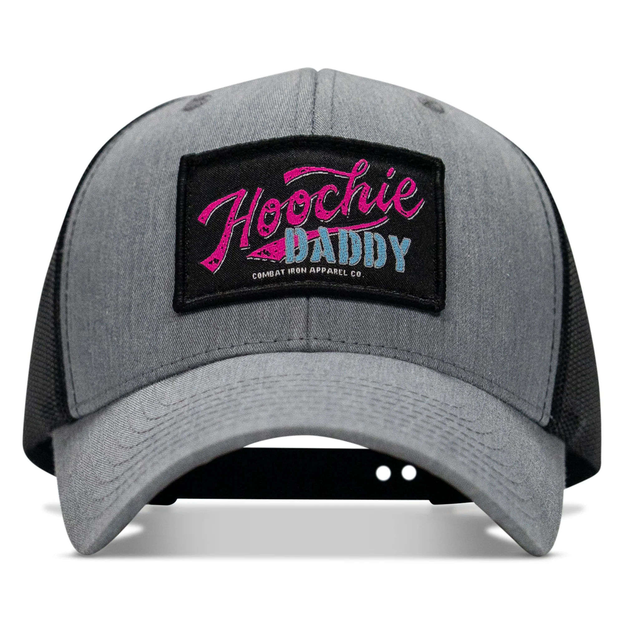 Hoochie Daddy Retro Script Patch Snapback Hat - Image 19