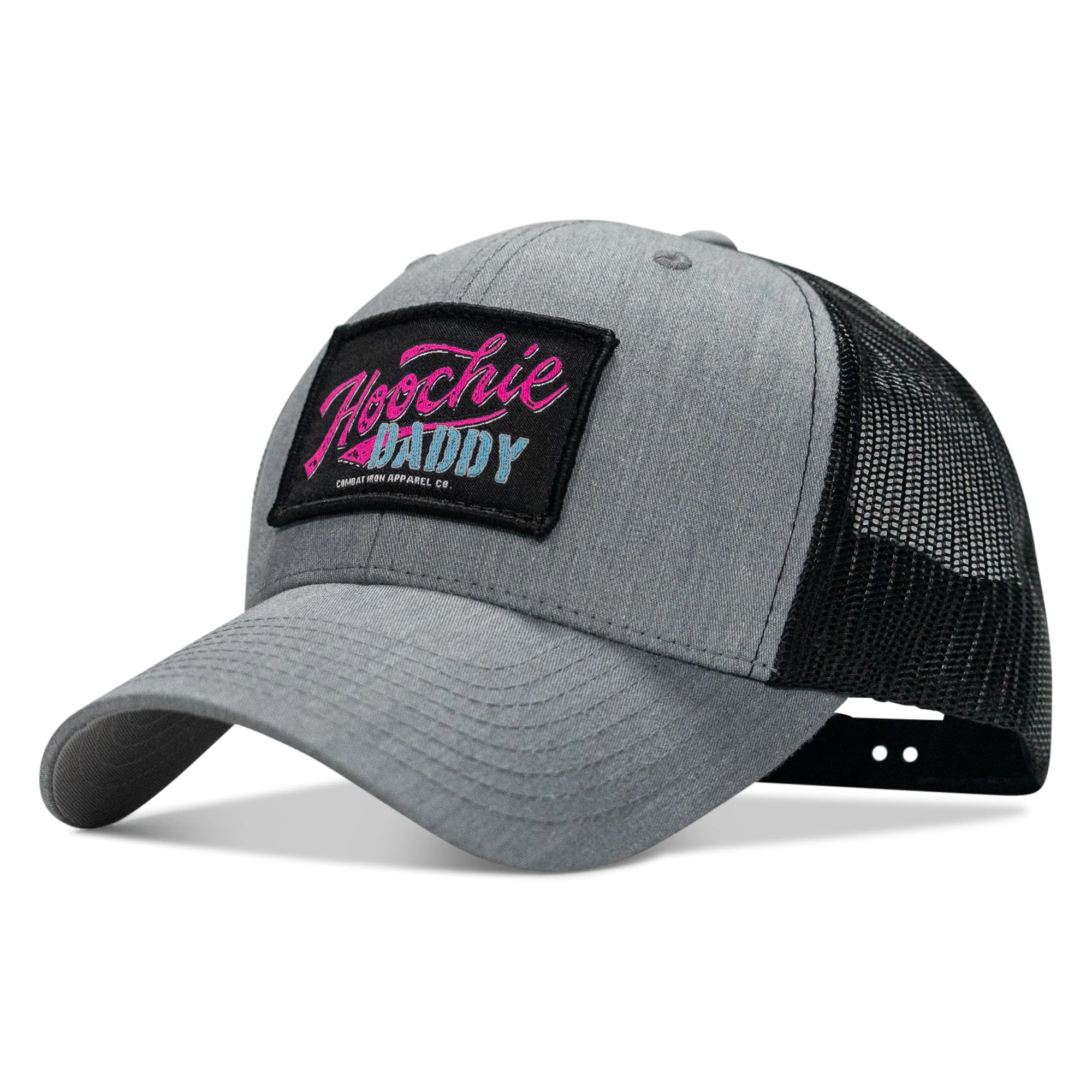 Hoochie Daddy Retro Script Patch Snapback Hat - Image 21