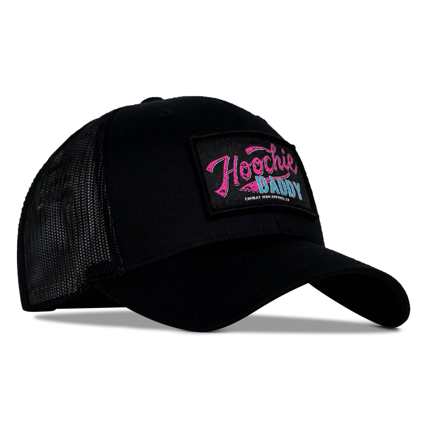 Hoochie Daddy Retro Script Patch Snapback Hat - Image 4