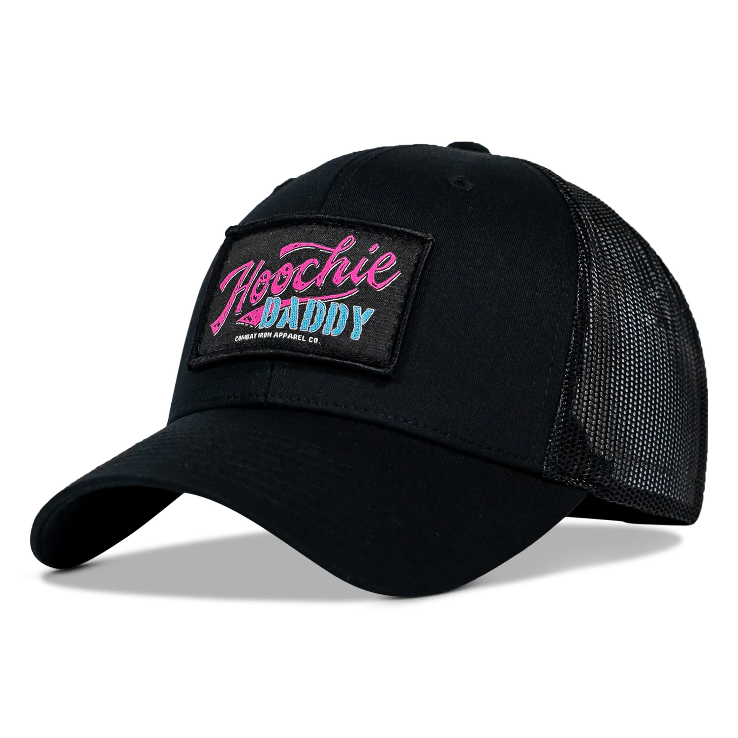 Hoochie Daddy Retro Script Patch Snapback Hat - Image 7
